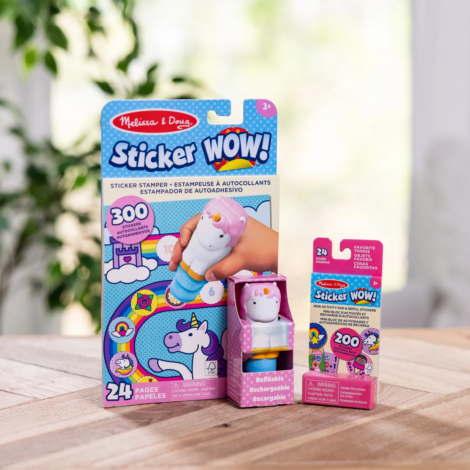 Melissa & Doug Sticker WOW Einhorn Bundle Sticker-Set 500 Teile