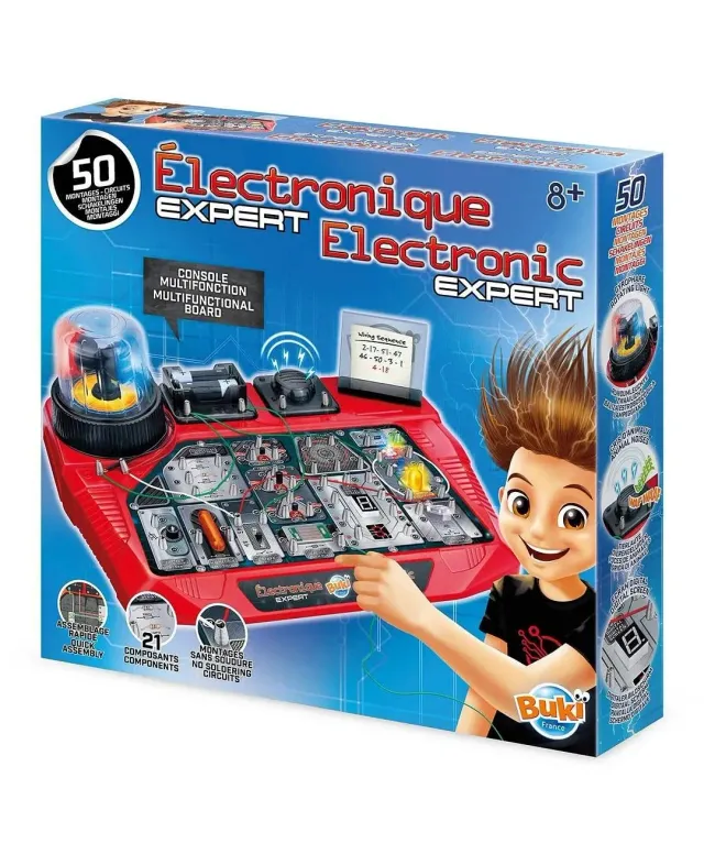 Buki Elektronik-Experte 7160 Baukasten 50 Montagen
