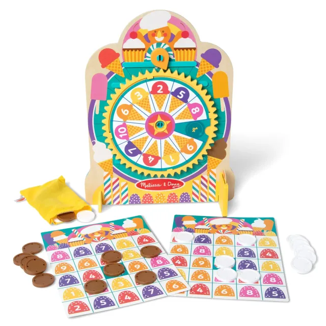 Melissa & Doug Fun at the Fair Roulette Plinko Holz
