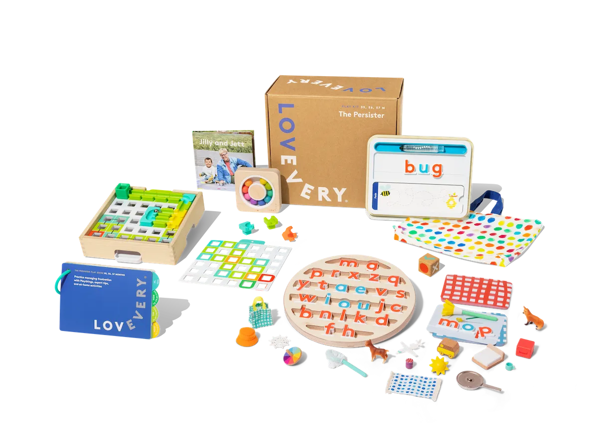 Lovevery The Persister Play Kit Spielset Frusttoleranz