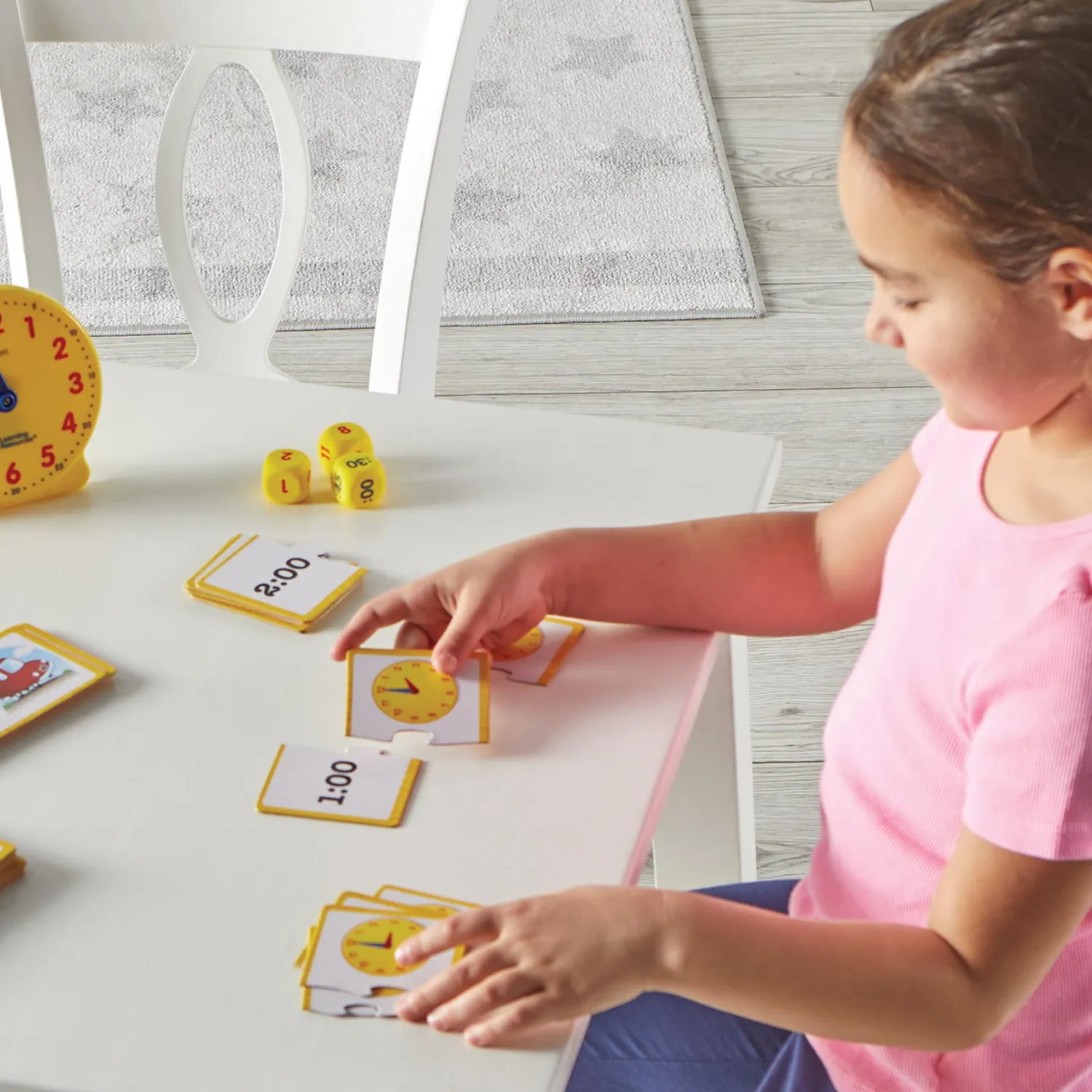 Learning Resources Zeit Spielset Uhr lernen analog digital