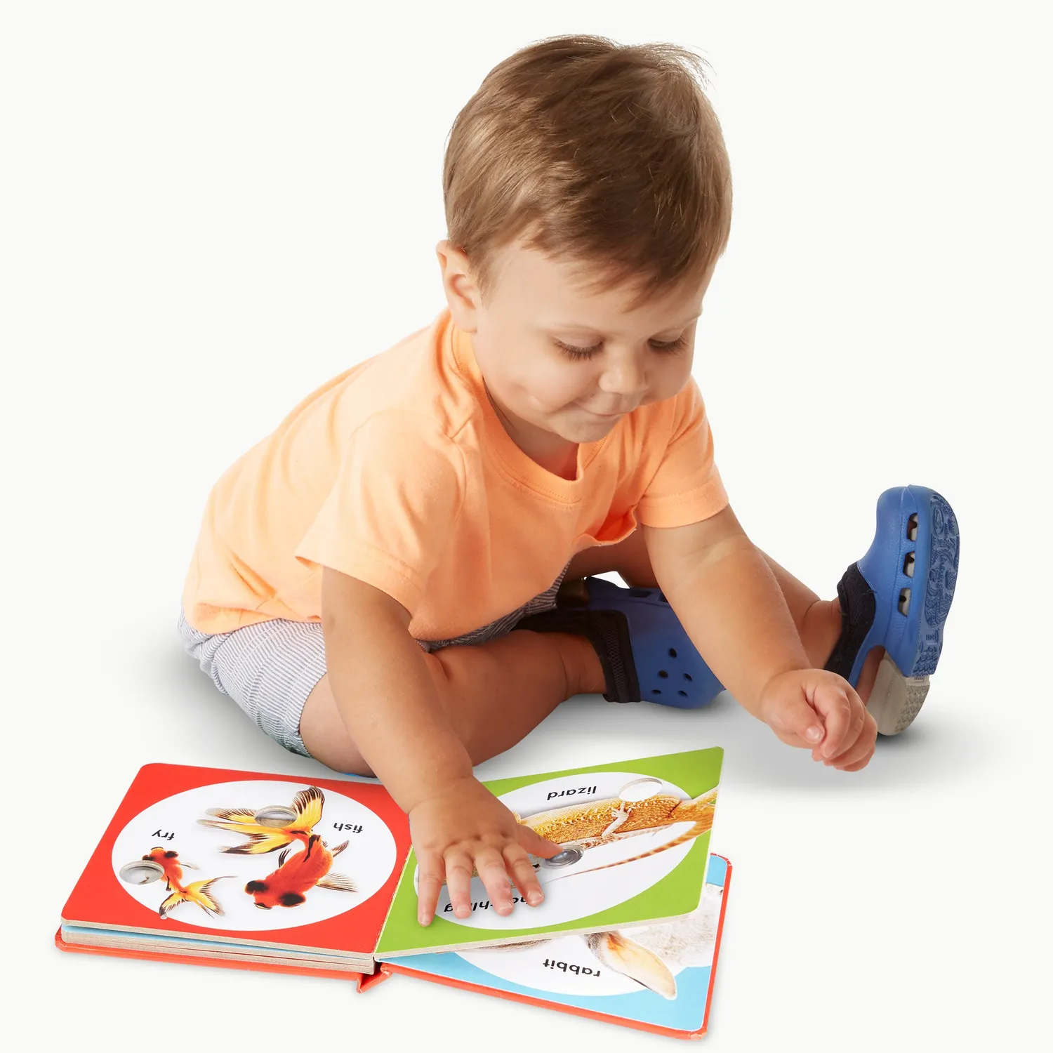 Melissa & Doug Poke-a-Dot Pet Families Pappbilderbuch