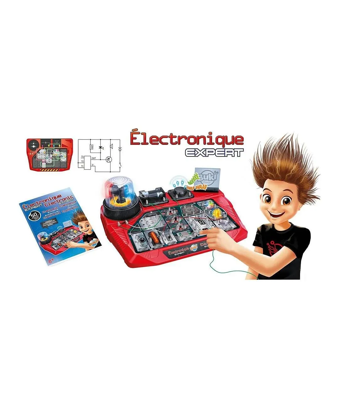 Buki Elektronik-Experte 7160 Baukasten 50 Montagen