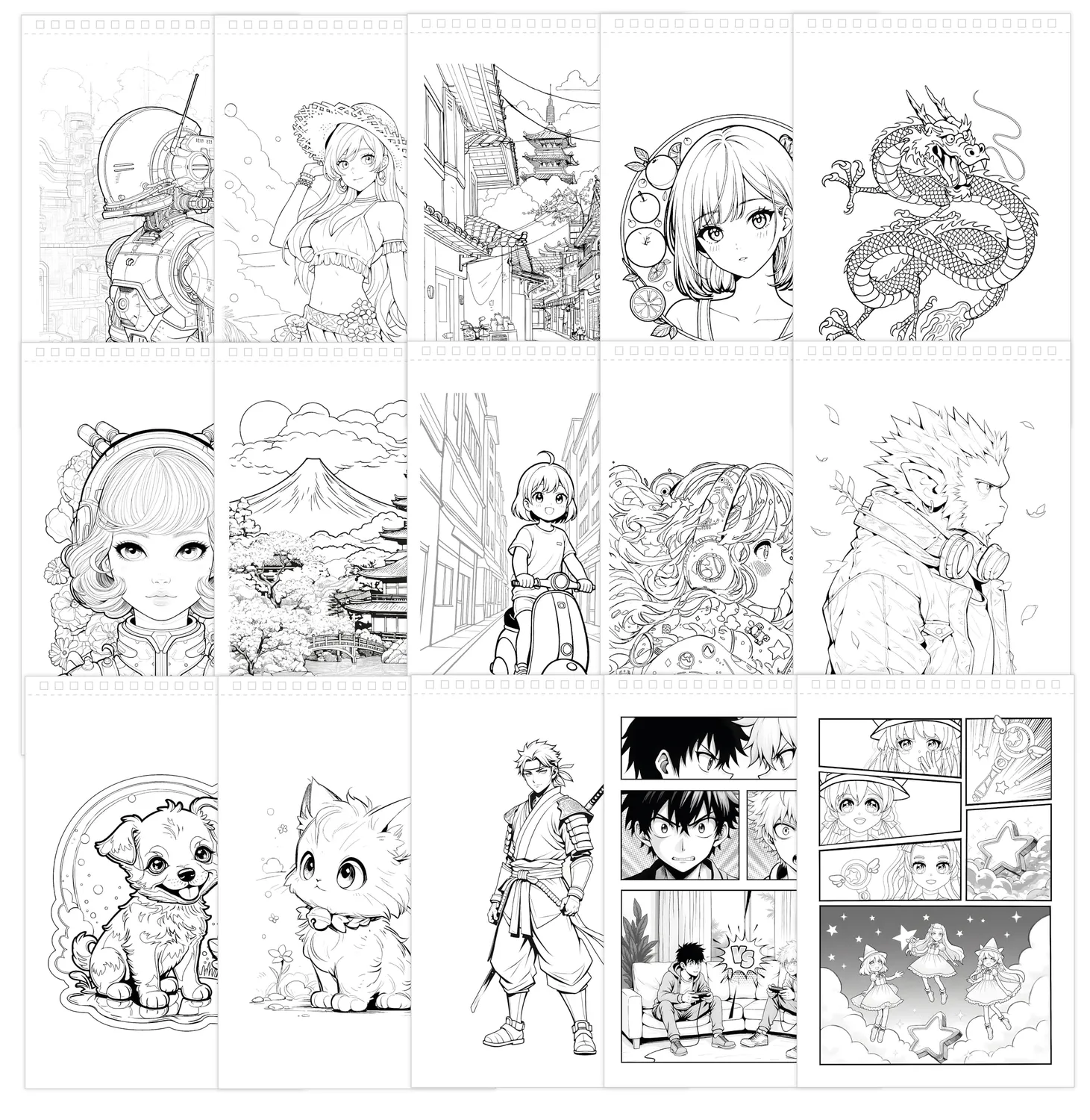 Buki Professional Studio 5439 Manga Zeichen Set A5 ab 10 Jahren
