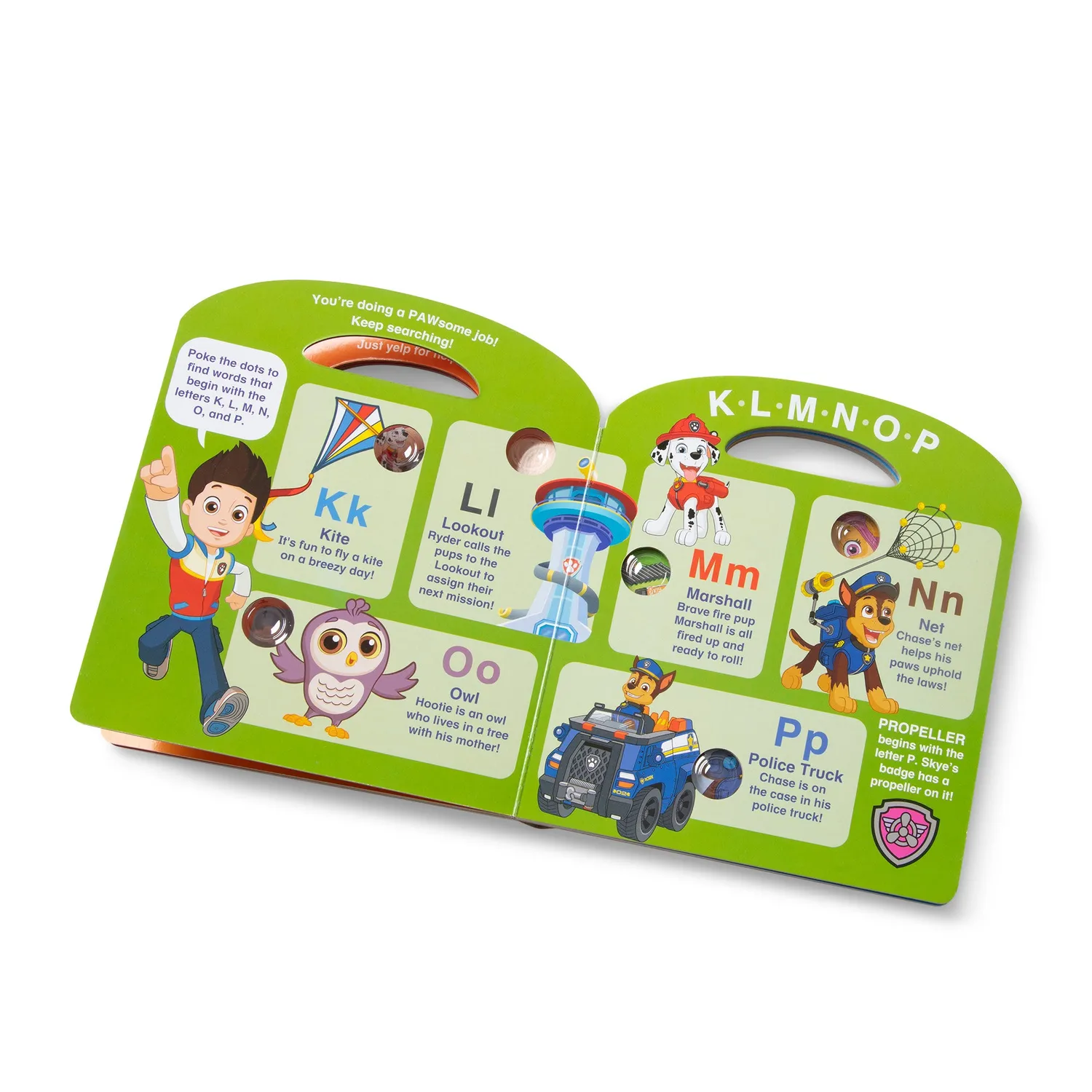 Melissa & Doug PAW Patrol Poke-A-Dot Alphabet Adventure Buch EN
