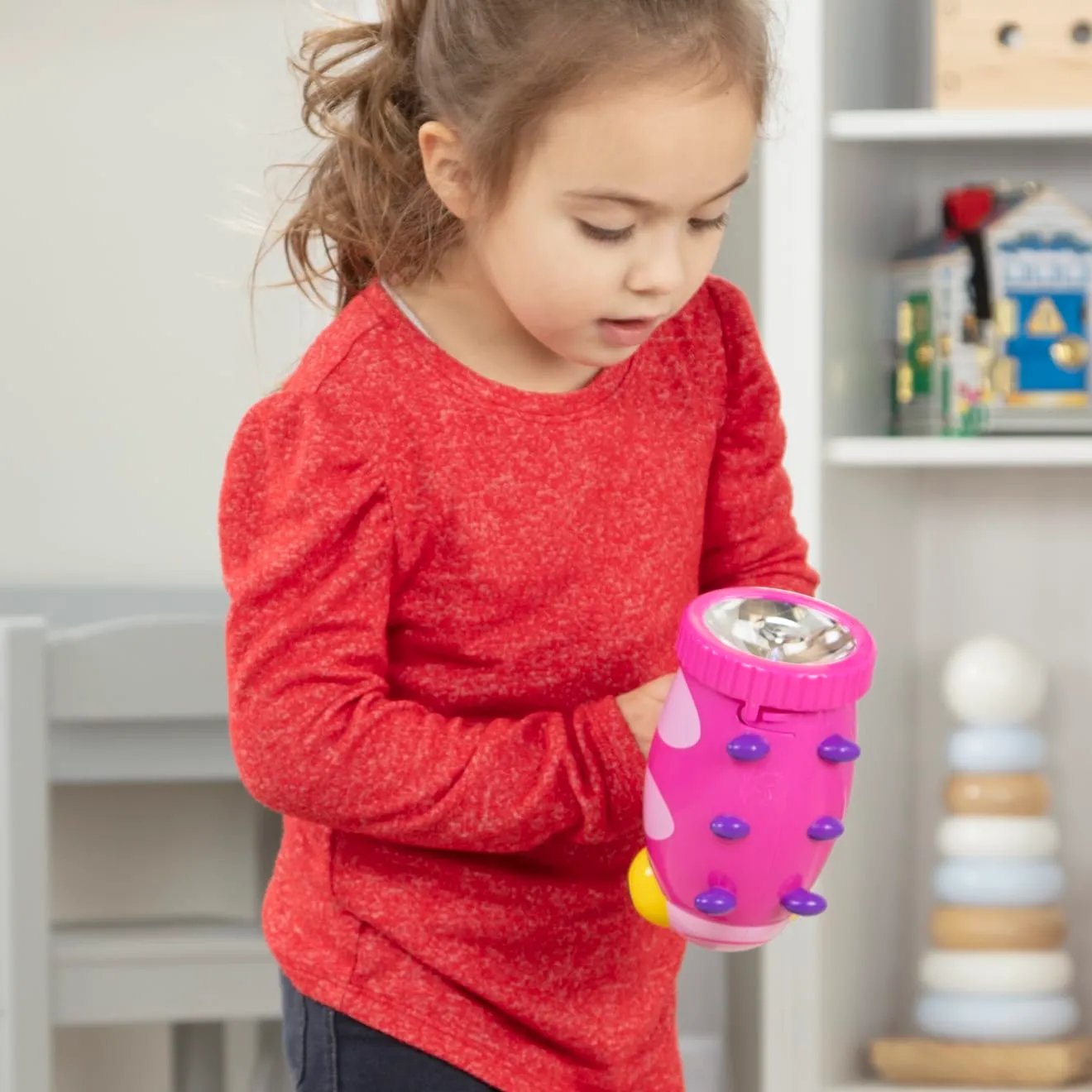 Melissa & Doug Trixie Taschenlampe Marienkäfer für Kinder