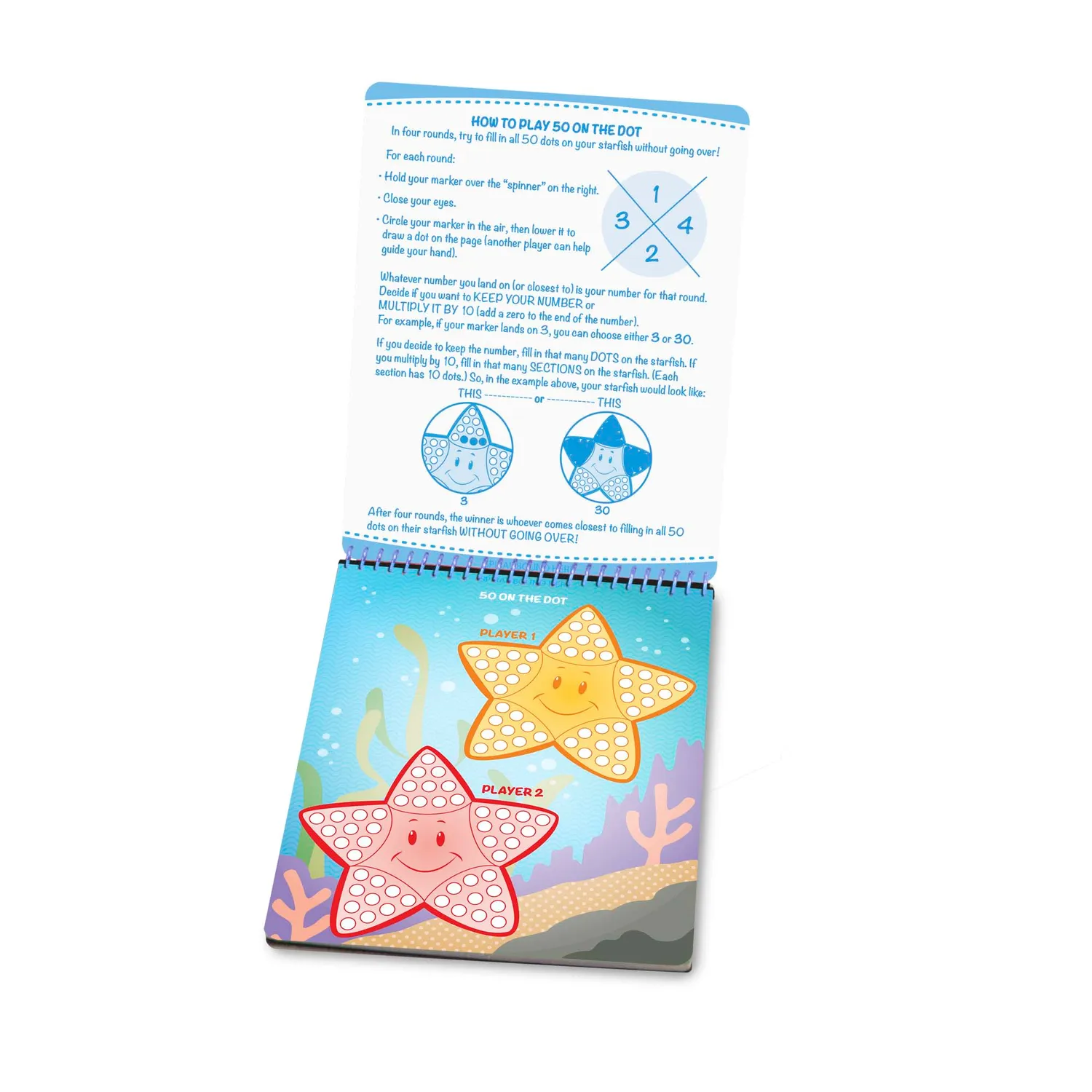 Melissa & Doug Game On Wipe-Off Activity Pad Reisespiel ab 6 Jahren