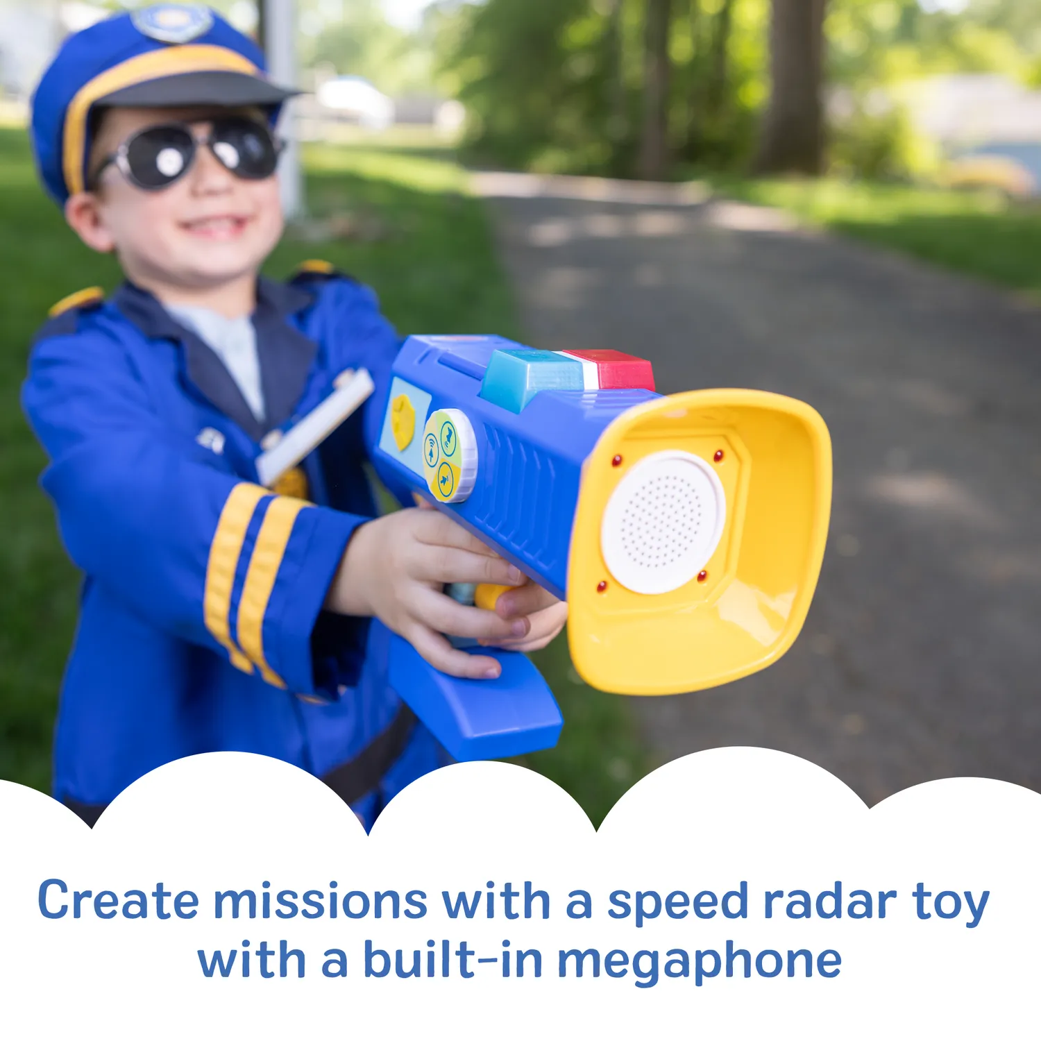 Melissa & Doug Police Speed Radar Polizei Spielset mit Sound