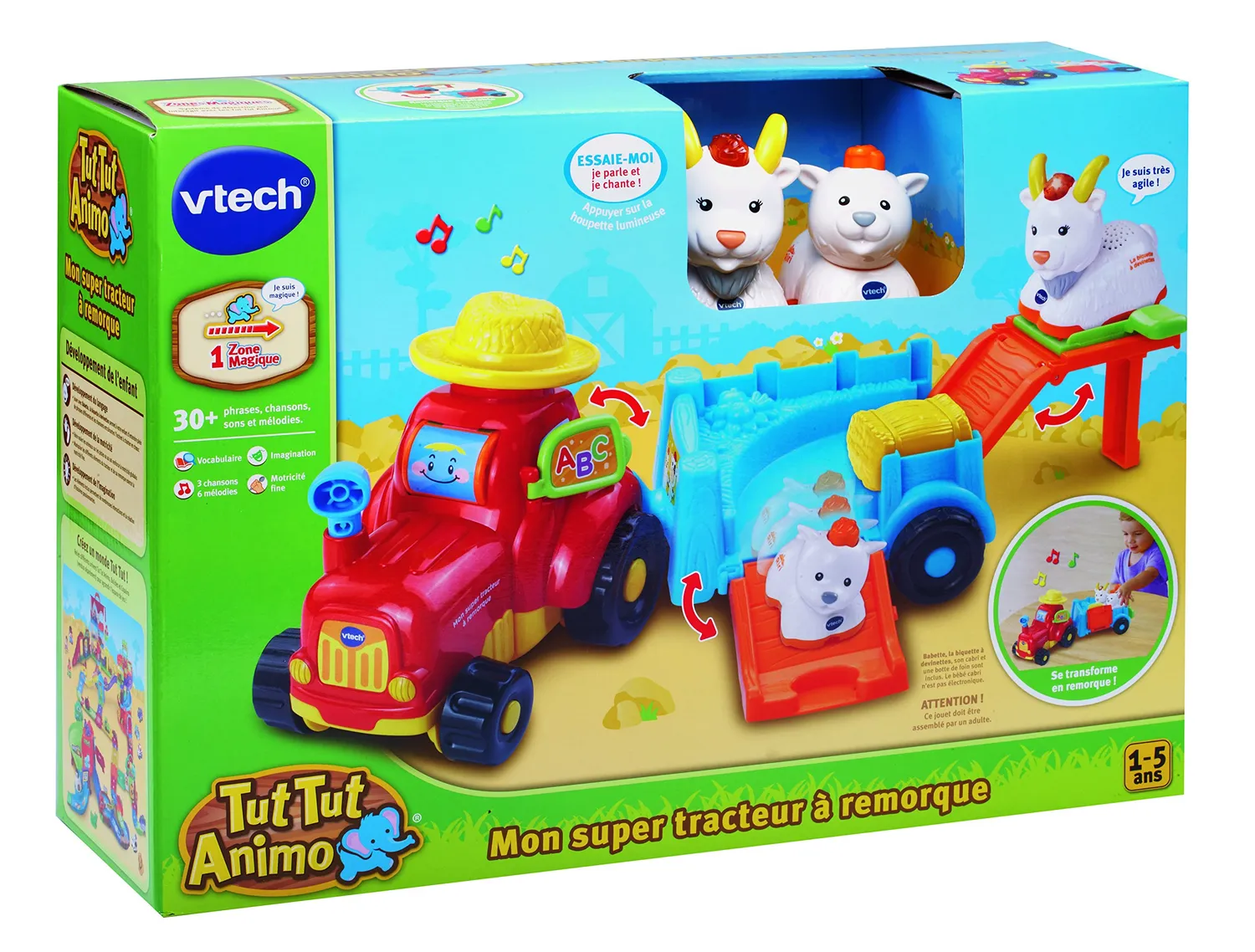 VTech Tut Tut Animo Super Traktor Anhänger Babette