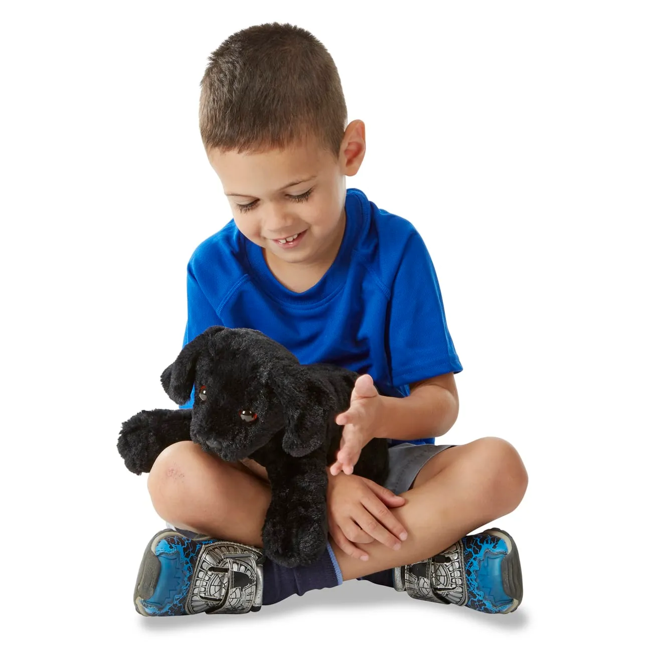 Melissa & Doug Benson Labrador Kuscheltier 25 cm schwarz