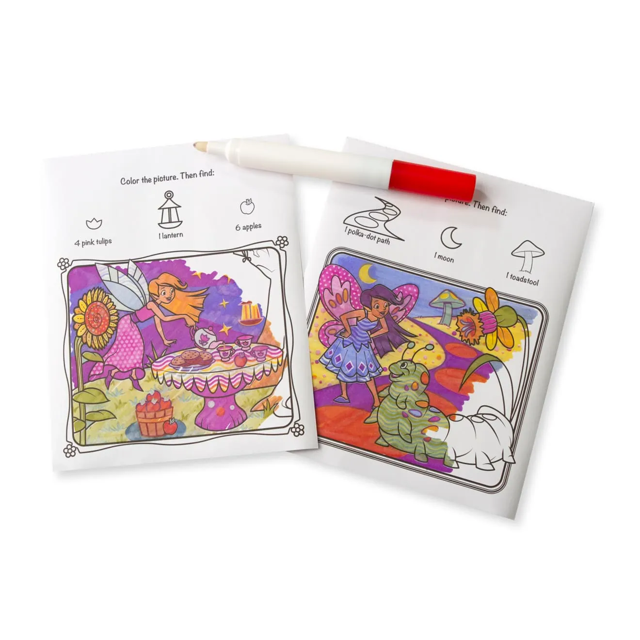 Melissa & Doug On the Go ColorBlast Fairies Malblock Feen