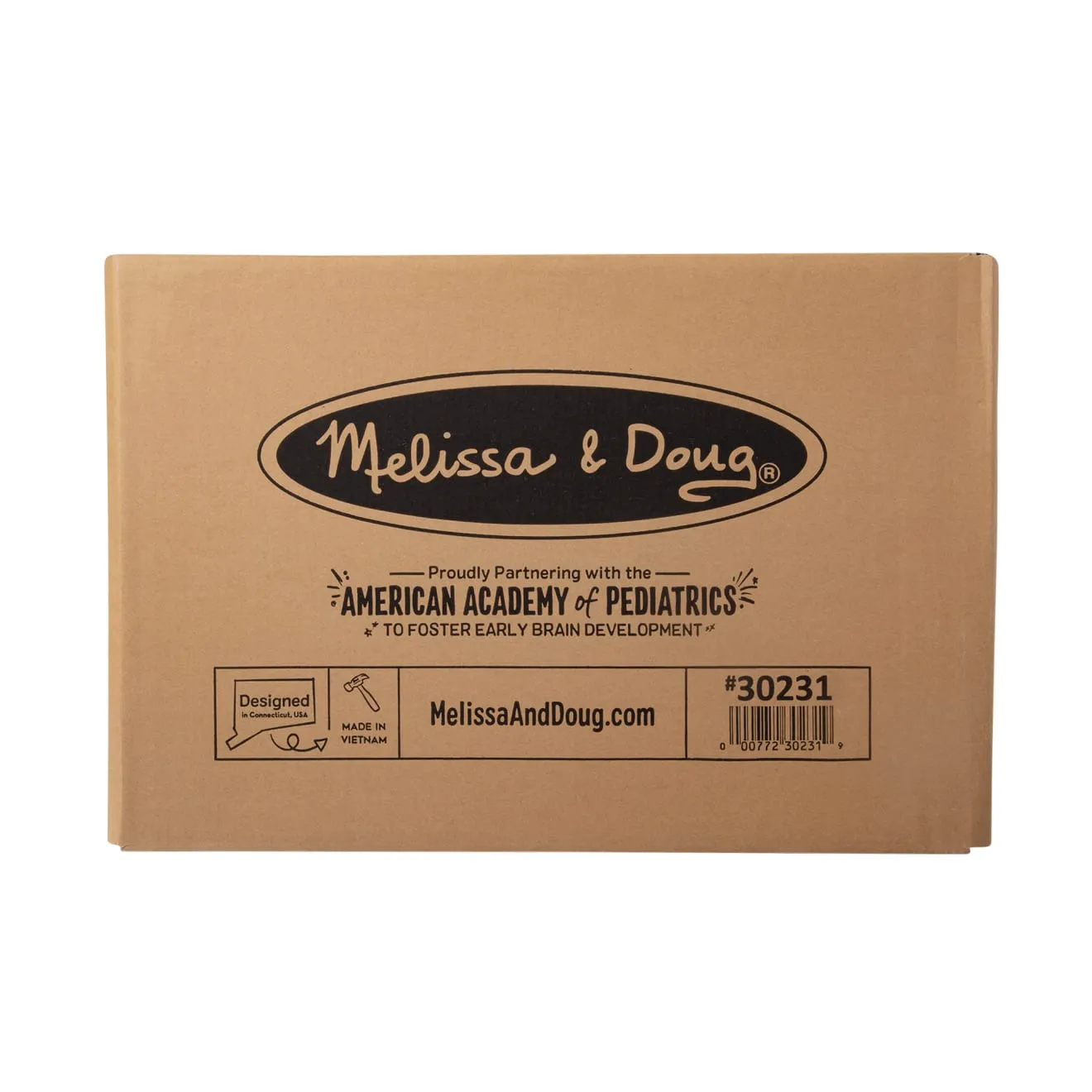 Melissa and Doug Lift-Top Kinderschreibtisch mit Stuhl Weiß mit Stauraum