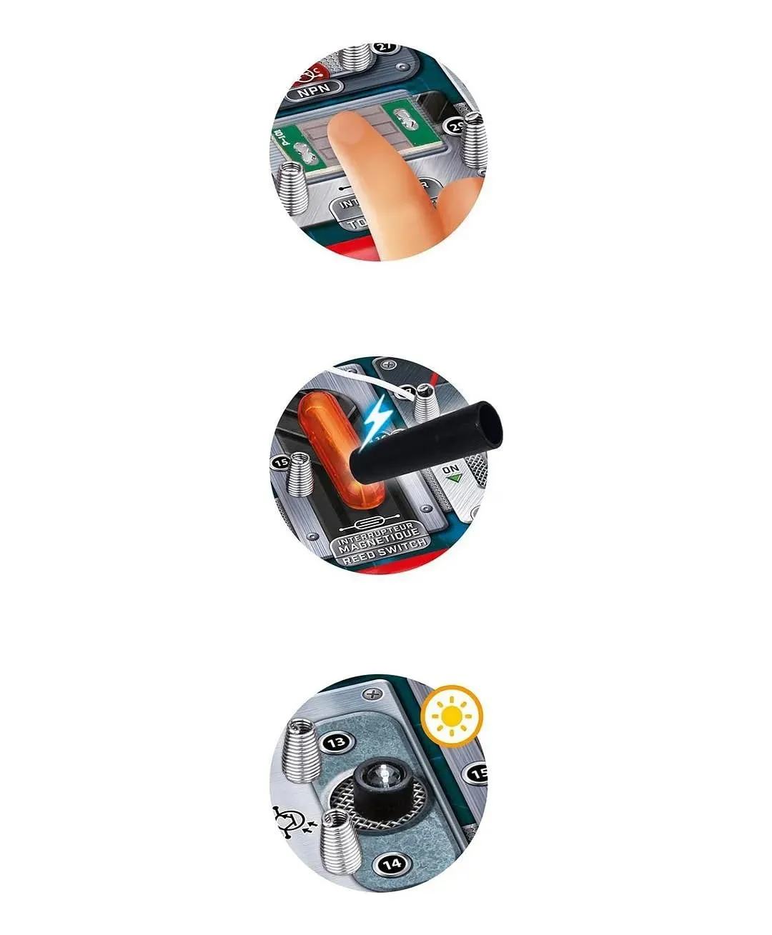 Buki Elektronik-Experte 7160 Baukasten 50 Montagen