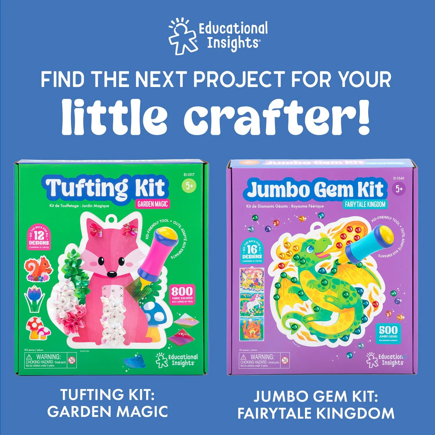 Learning Resources Skill Builders Pom-Pom-Kit Bastelset 1000 Teile ab 5 Jahren