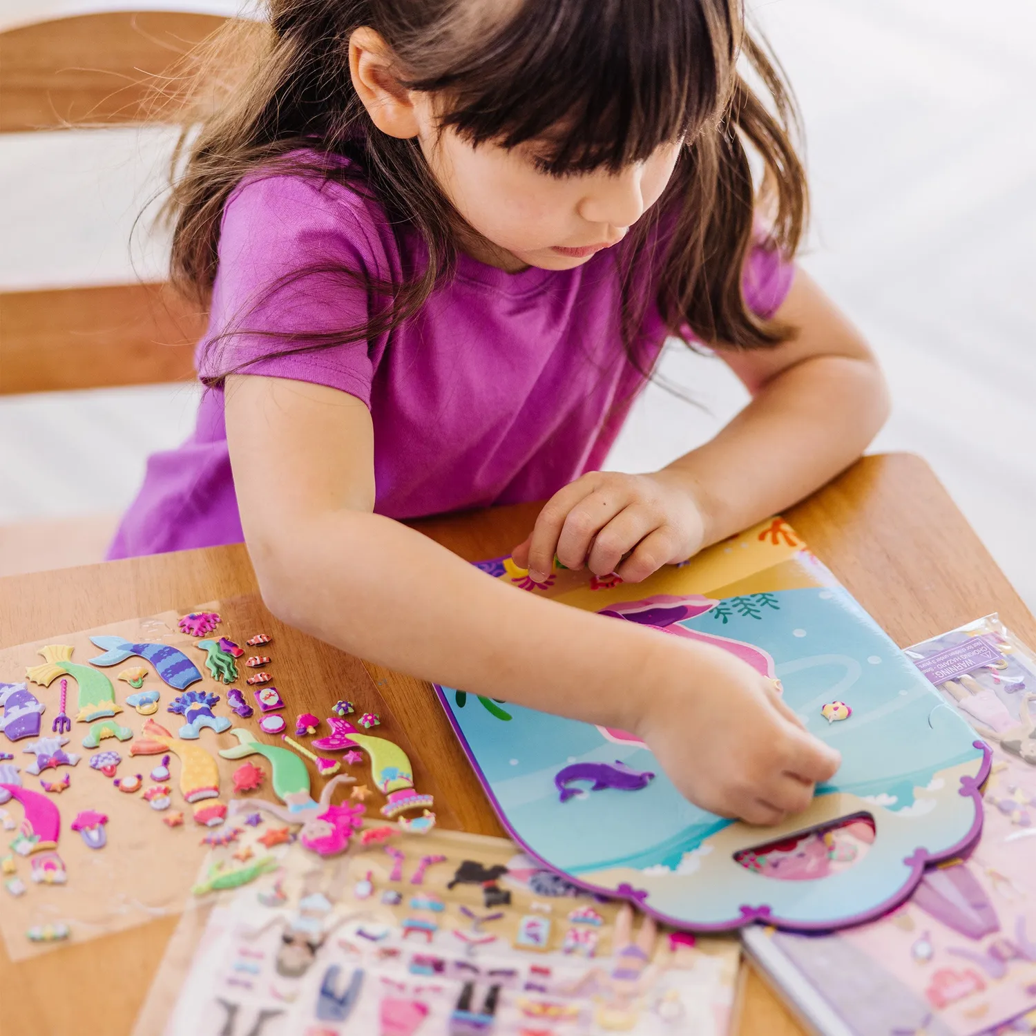 Melissa & Doug Puffy Sticker Bundle Prinzessin 3er Set