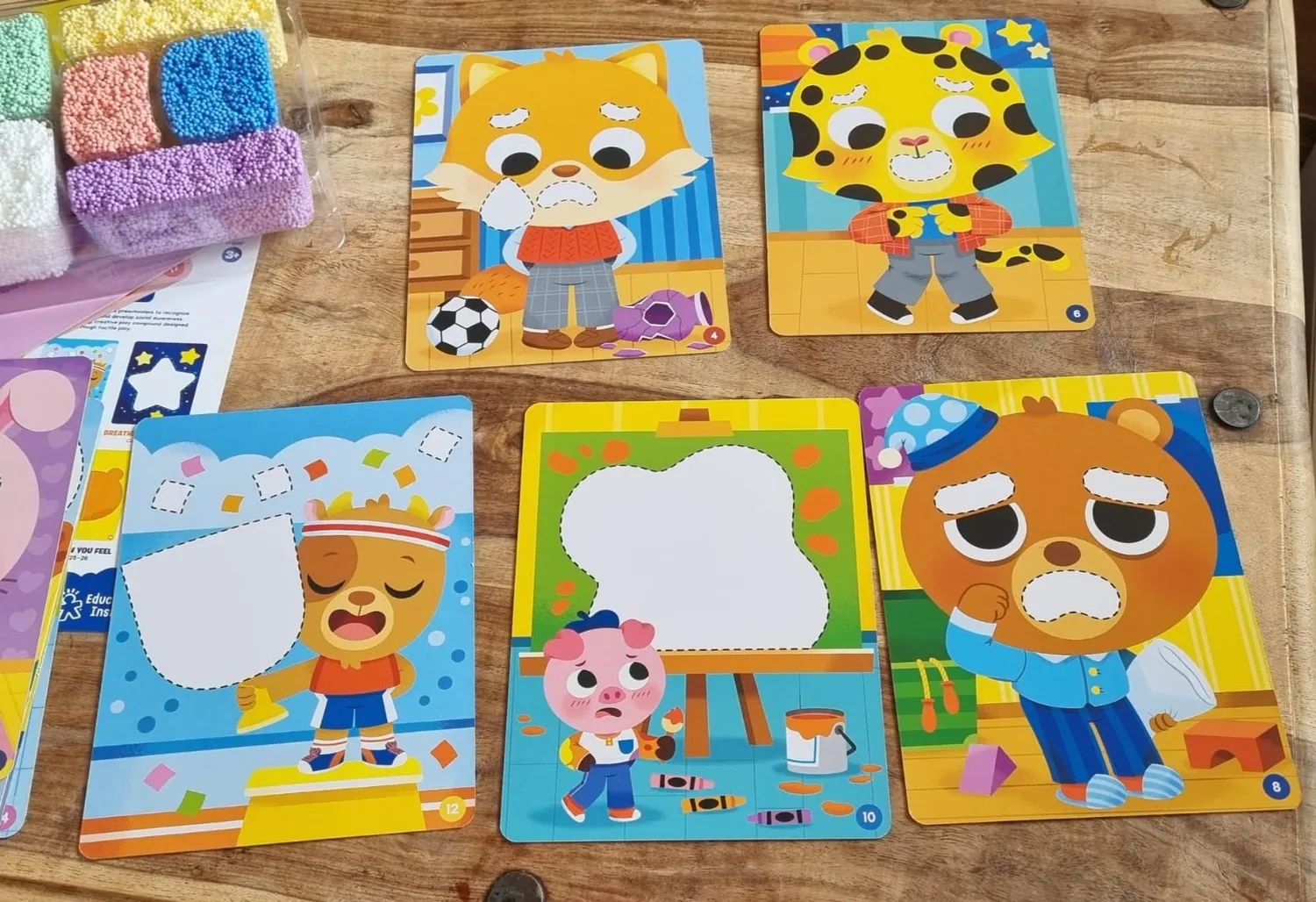 Learning Resources Spielschaum Gefühle Set 26 Aktivitäten ab 3