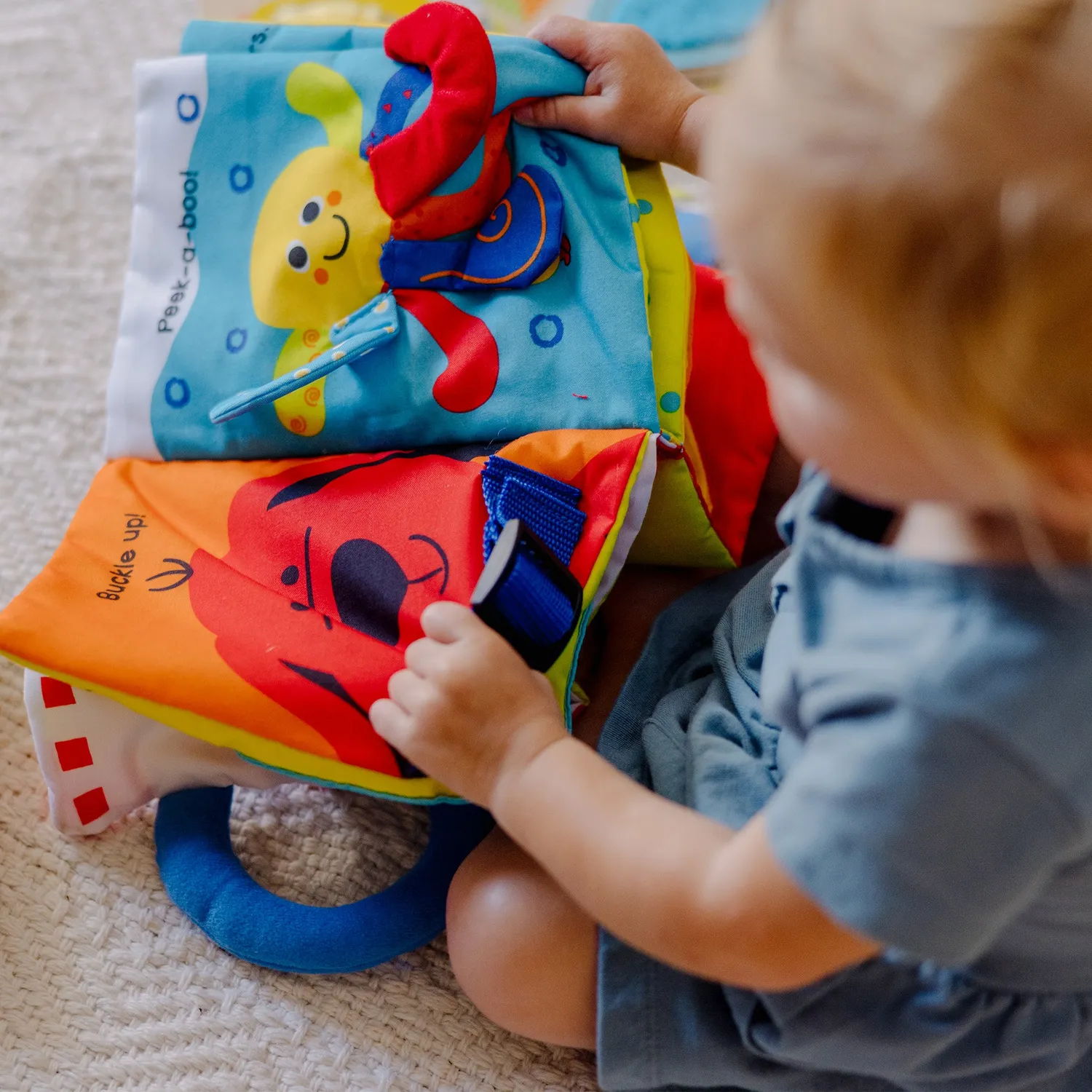 Melissa & Doug K's Kids My First Stoffbuch für Babys mit Puppen