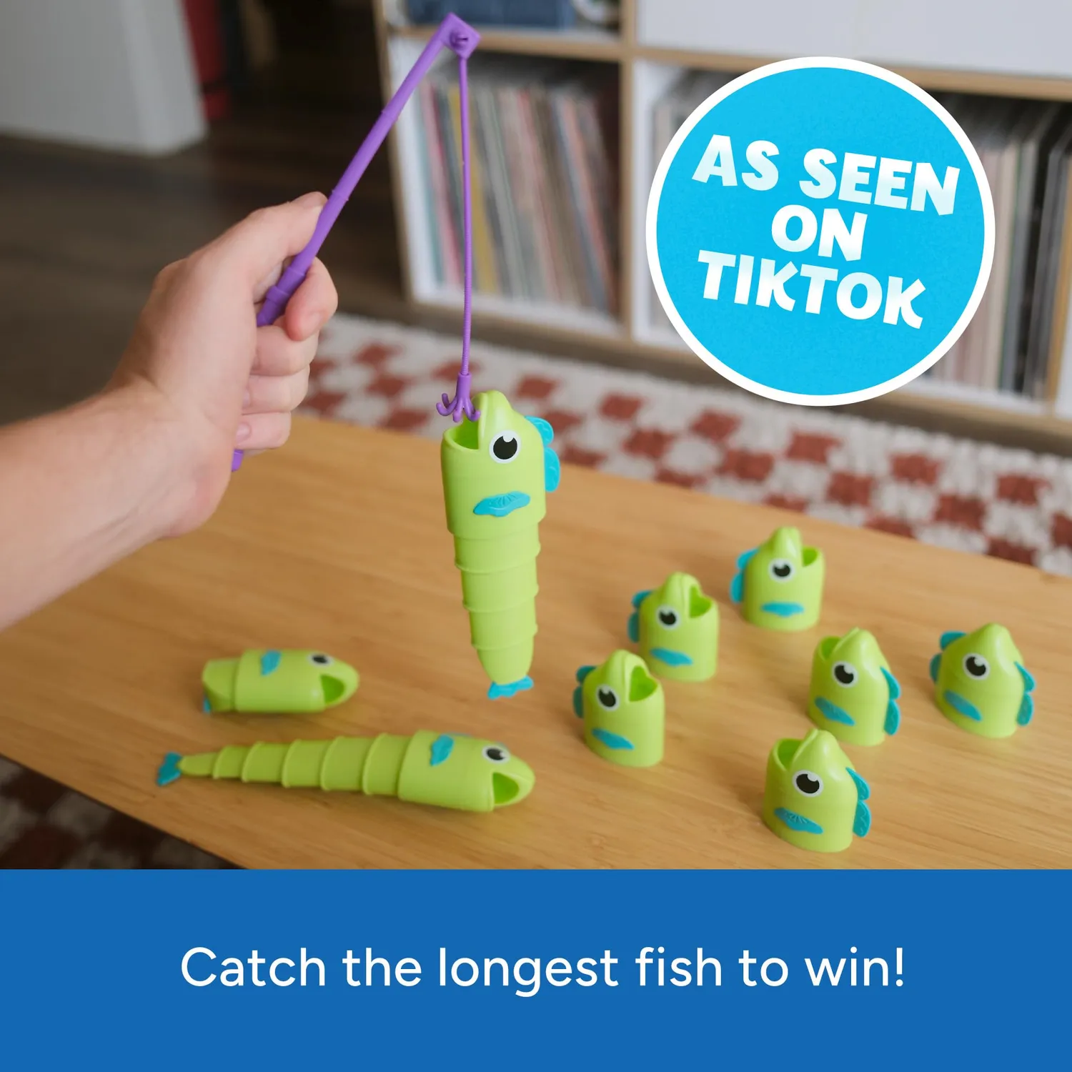 Learning Resources Angelspiel Mathe Fische Messen 2-3 Spieler ab 3