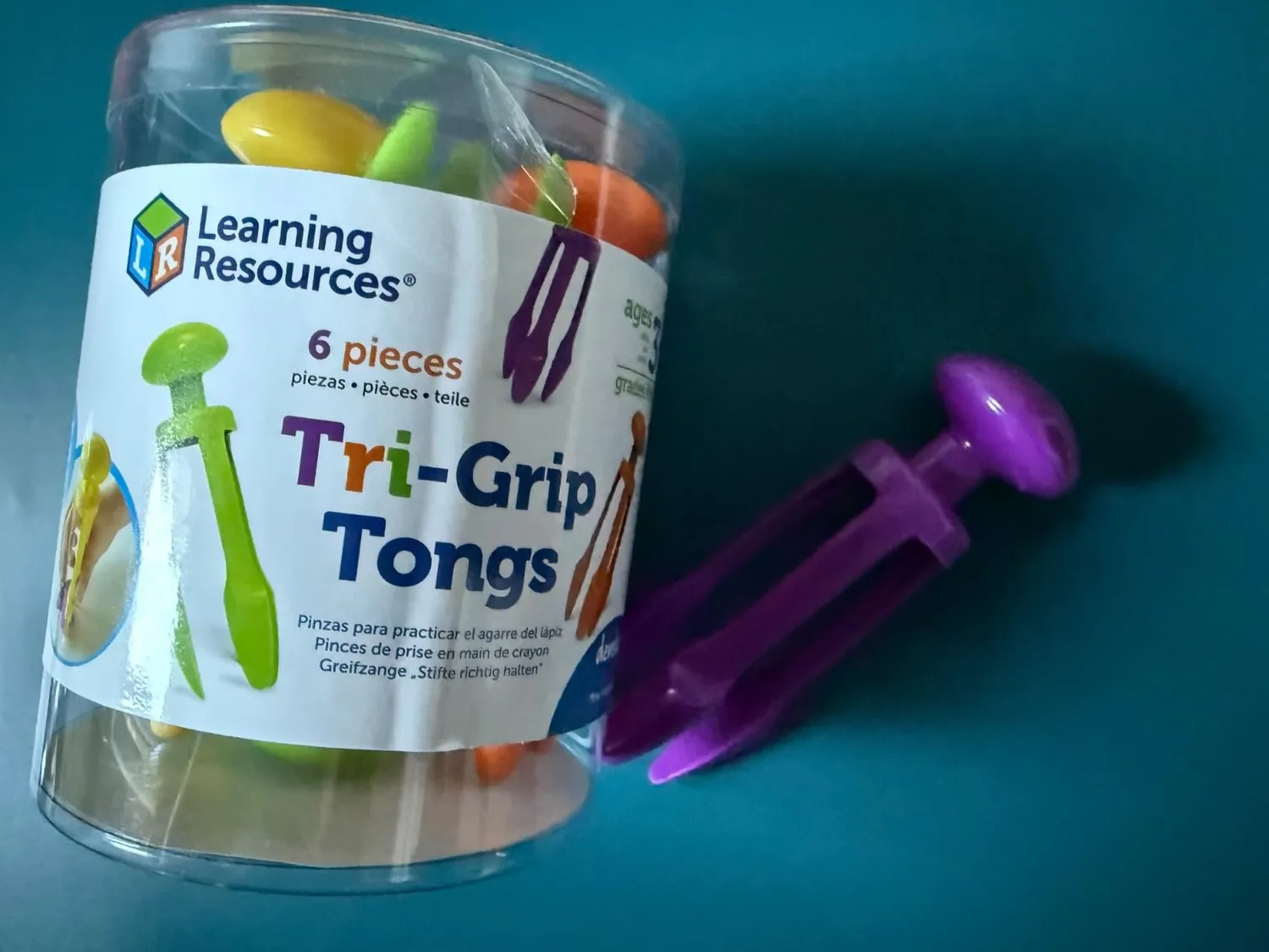 Learning Resources Skill Builders Tri-Grip Zange Motorikspielzeug einfarbig