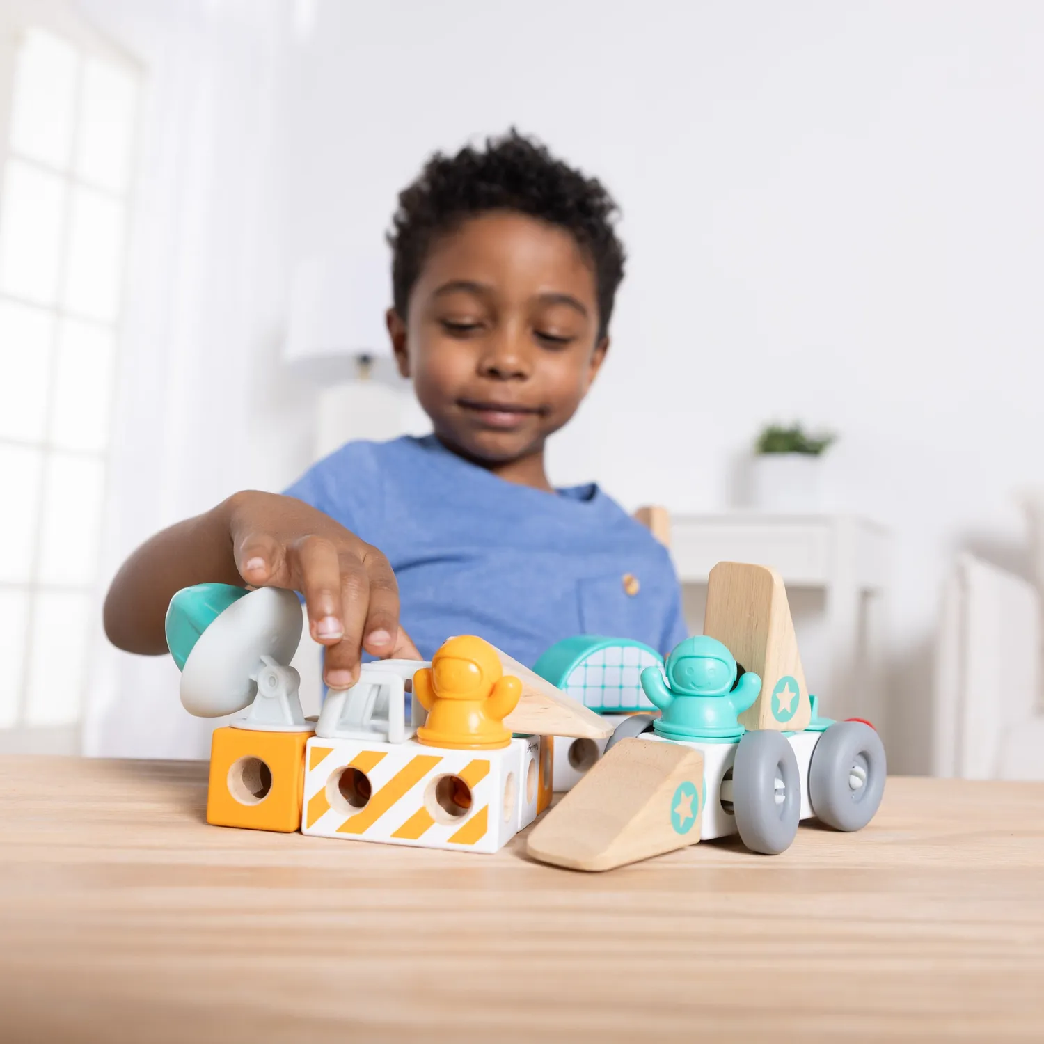Melissa and Doug Blockables Space Bausteinset 38-teilig