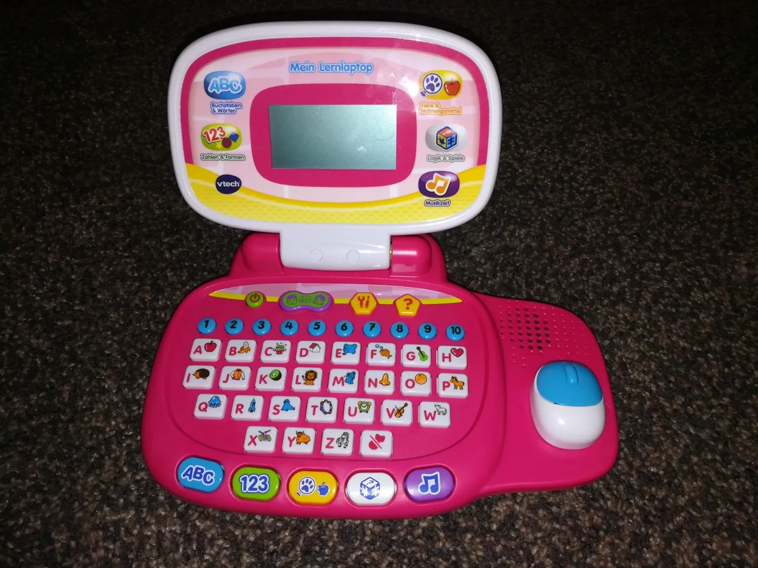 VTech Mein Lernlaptop Kinderlaptop Orange 30 Spiele