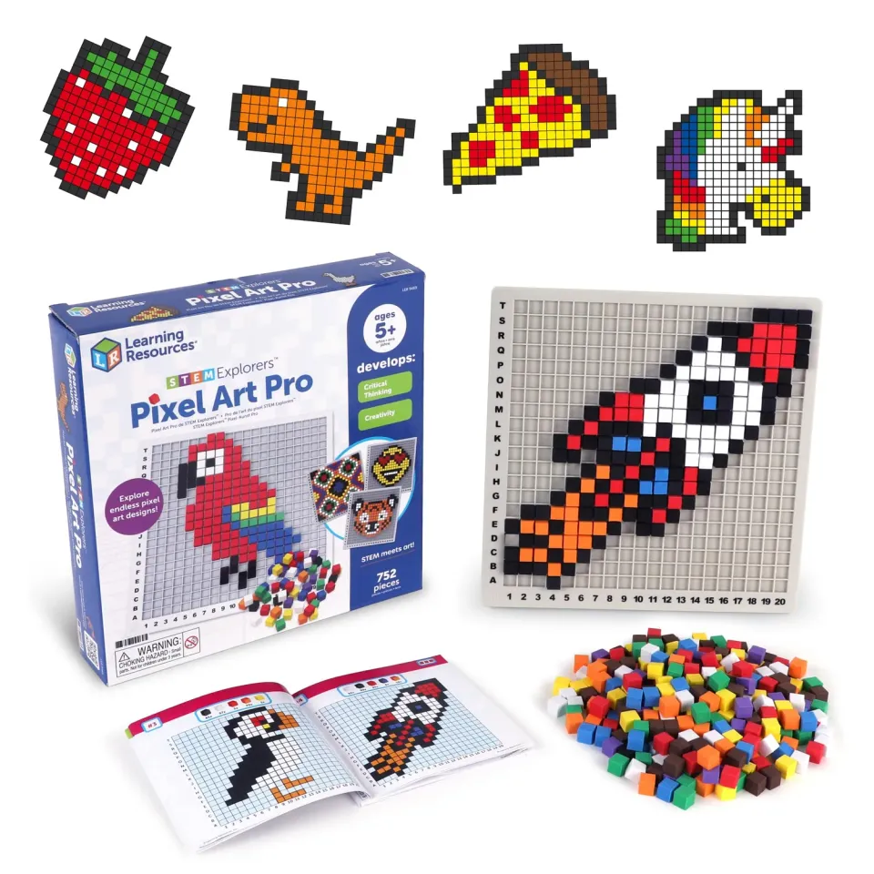 Learning Resources STEM Explorers Pixel Art Pro Set