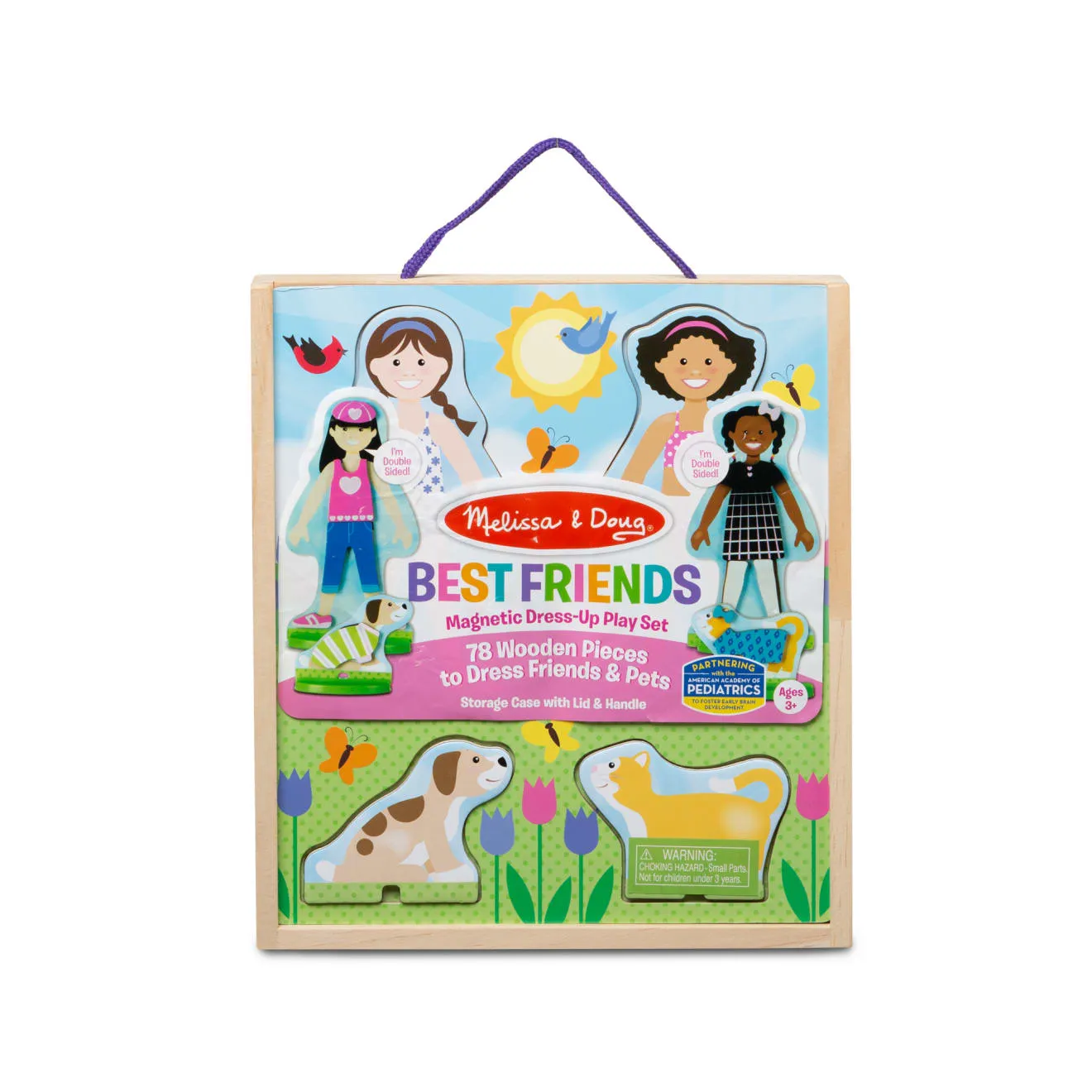 Melissa & Doug Best Friends Magnet-Ankleidespiel 3-5 Jahre