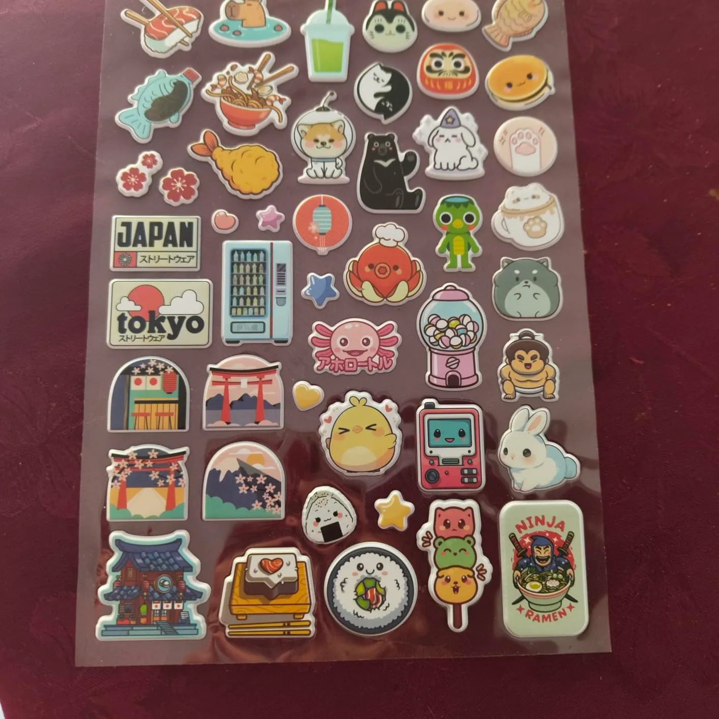 Buki France FK021 Sticker Manga Kawaii 200 Aufkleber