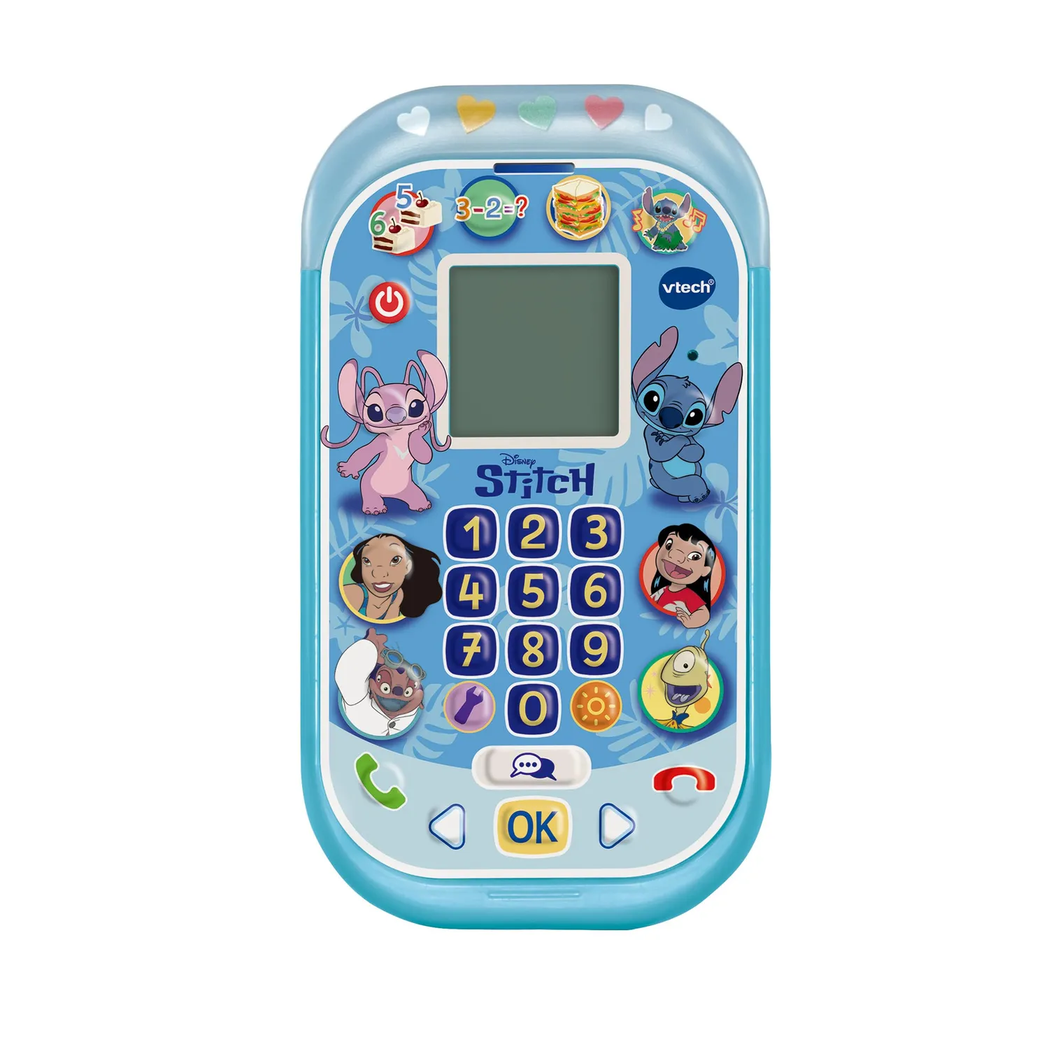 VTech Stitch Lernhandy 80-586004 Spielhandy 4-7 Jahre Disney