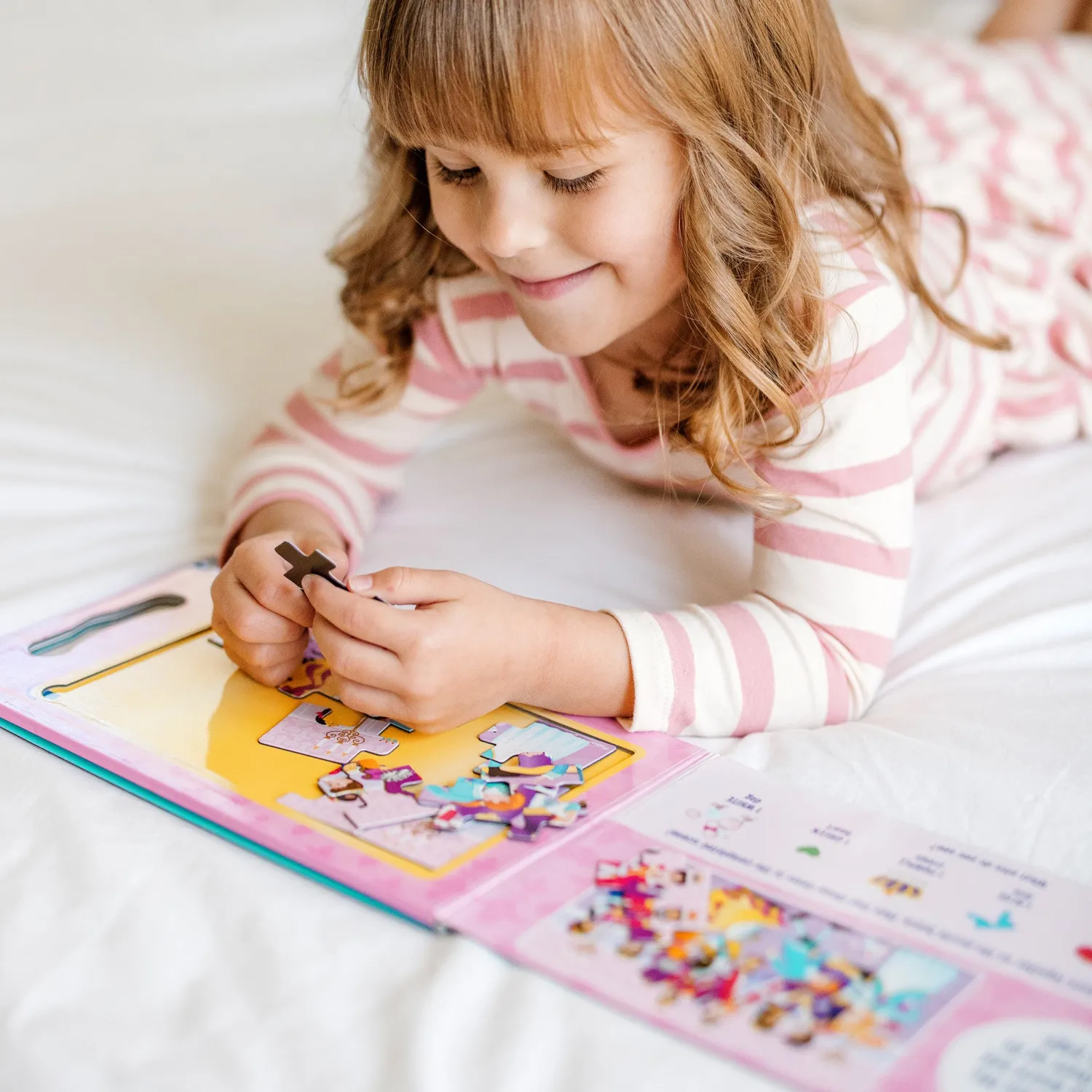 Melissa and Doug Magnetpuzzle Prinzessin 2x15 Teile Reise