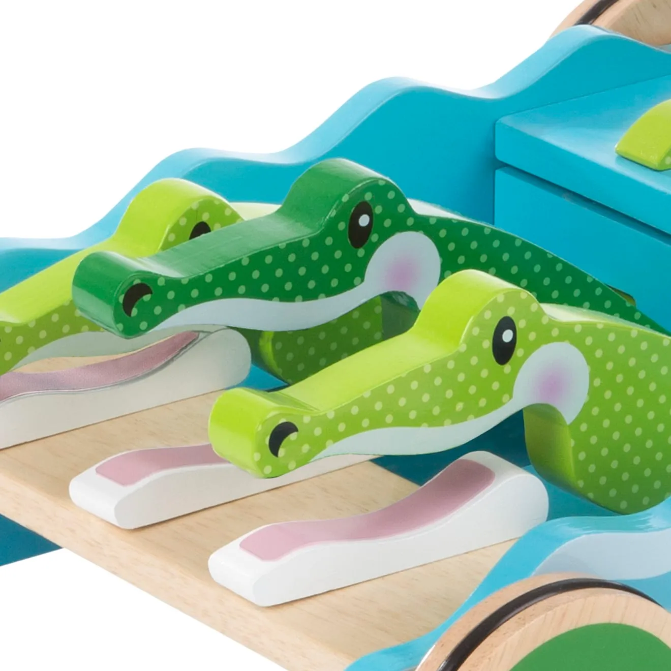 Melissa & Doug First Play Chomp & Clack Alligator Schiebetier Holz