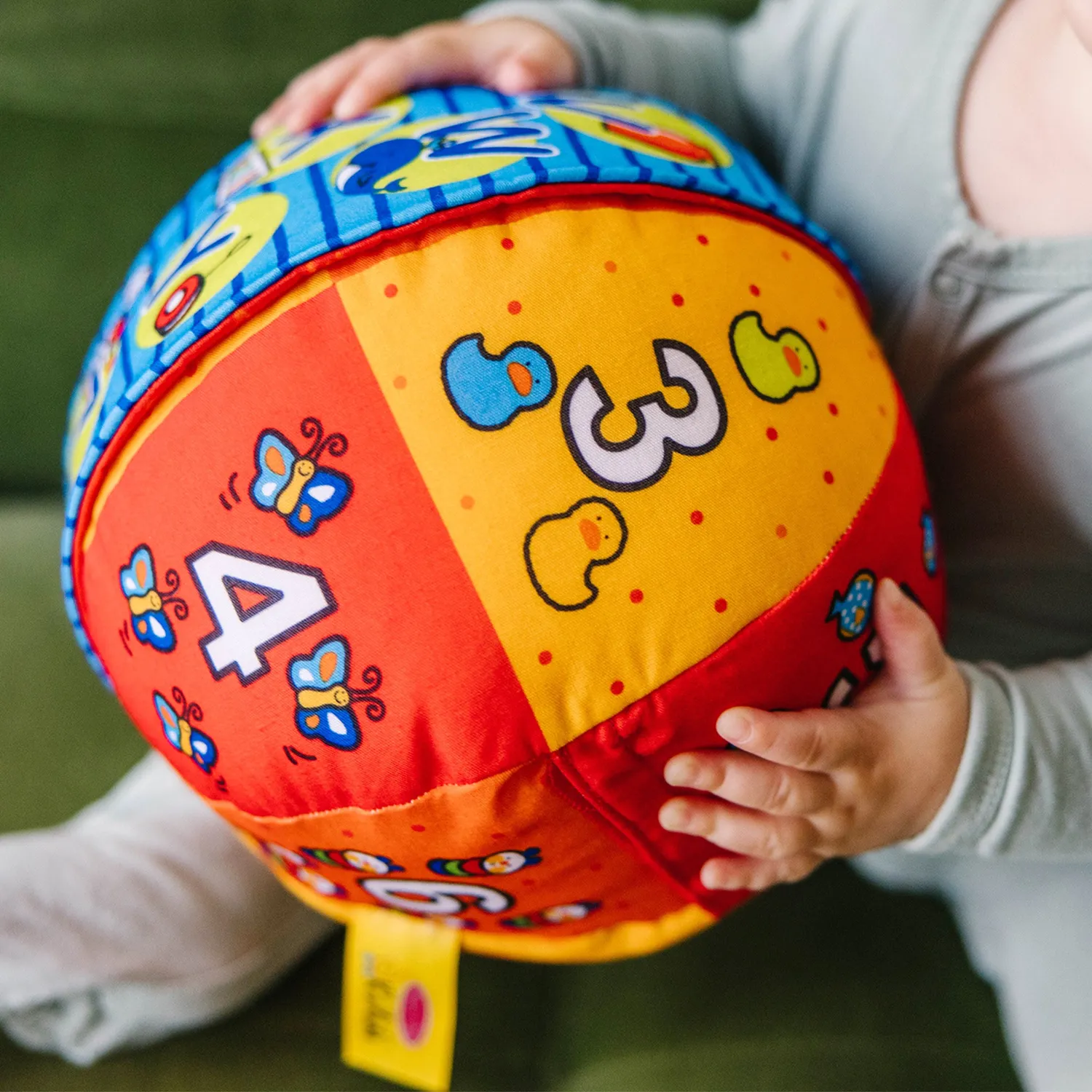 Melissa & Doug K's Kids 2-in-1 Talking Ball Lernball Stoff