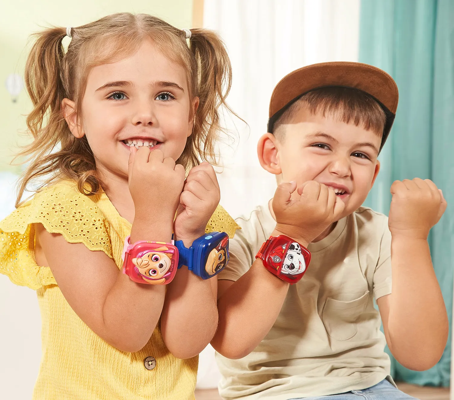 VTech PAW Patrol Chase Lernuhr Kinderuhr 3-6 Jahre mit Spielen