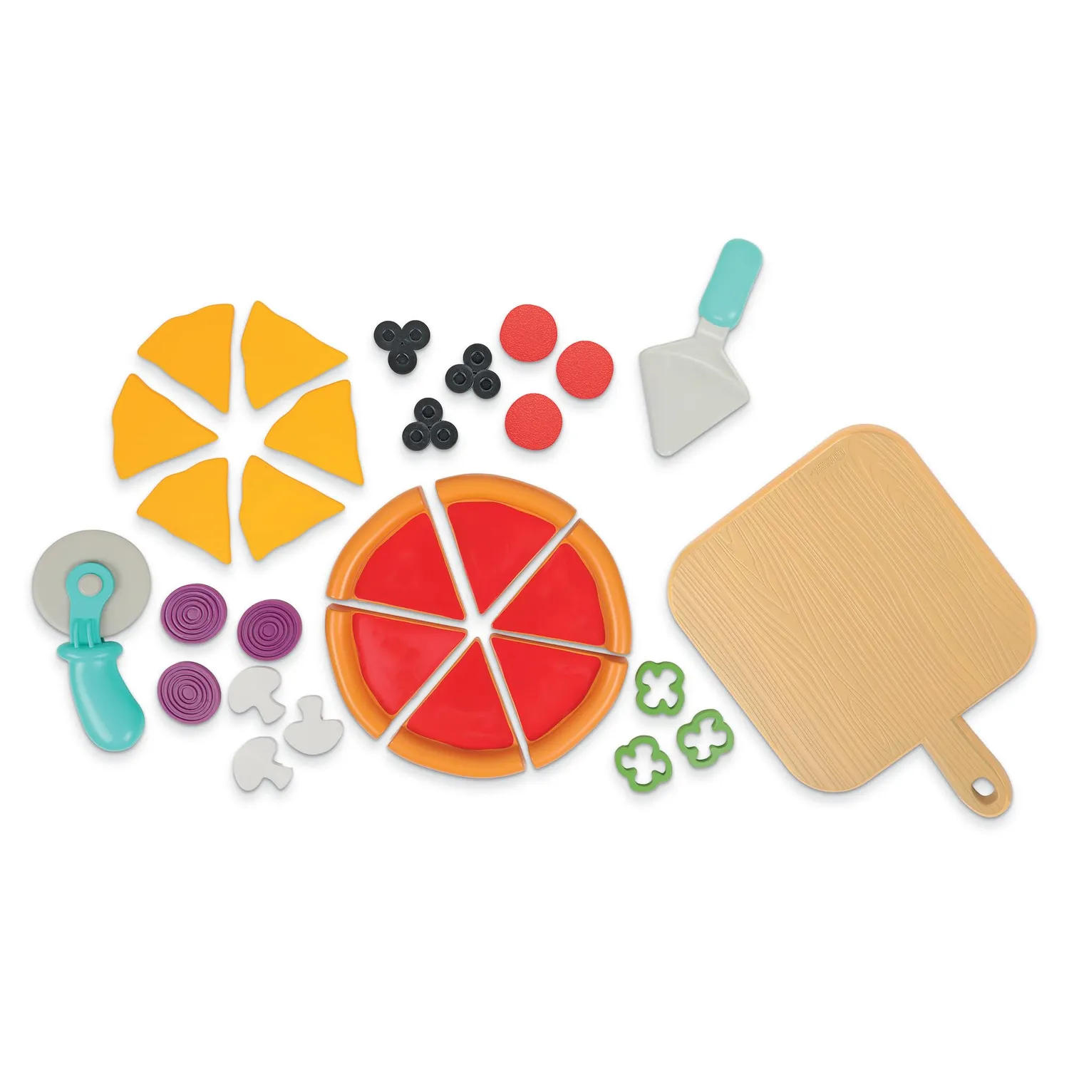 Learning Resources New Sprouts Pizzaabend Spielset 32-teilig Rollenspiel