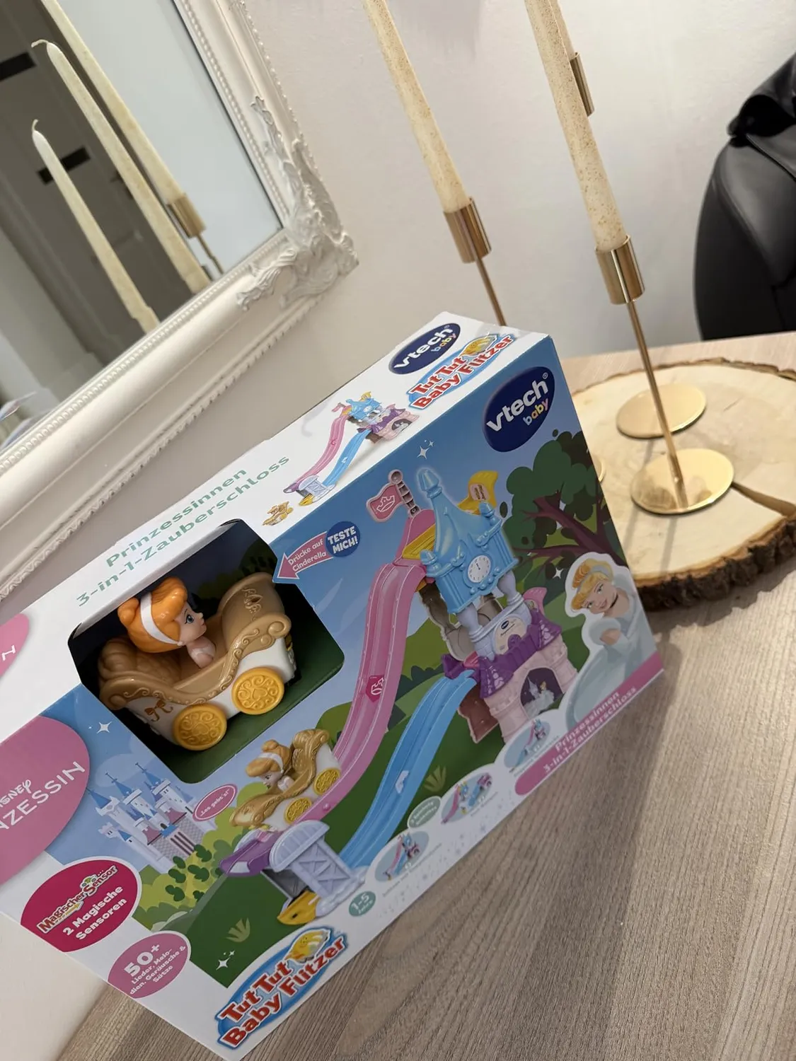 VTech Tut Tut Baby Flitzer Prinzessinnen 3-in-1-Zauberschloss Set