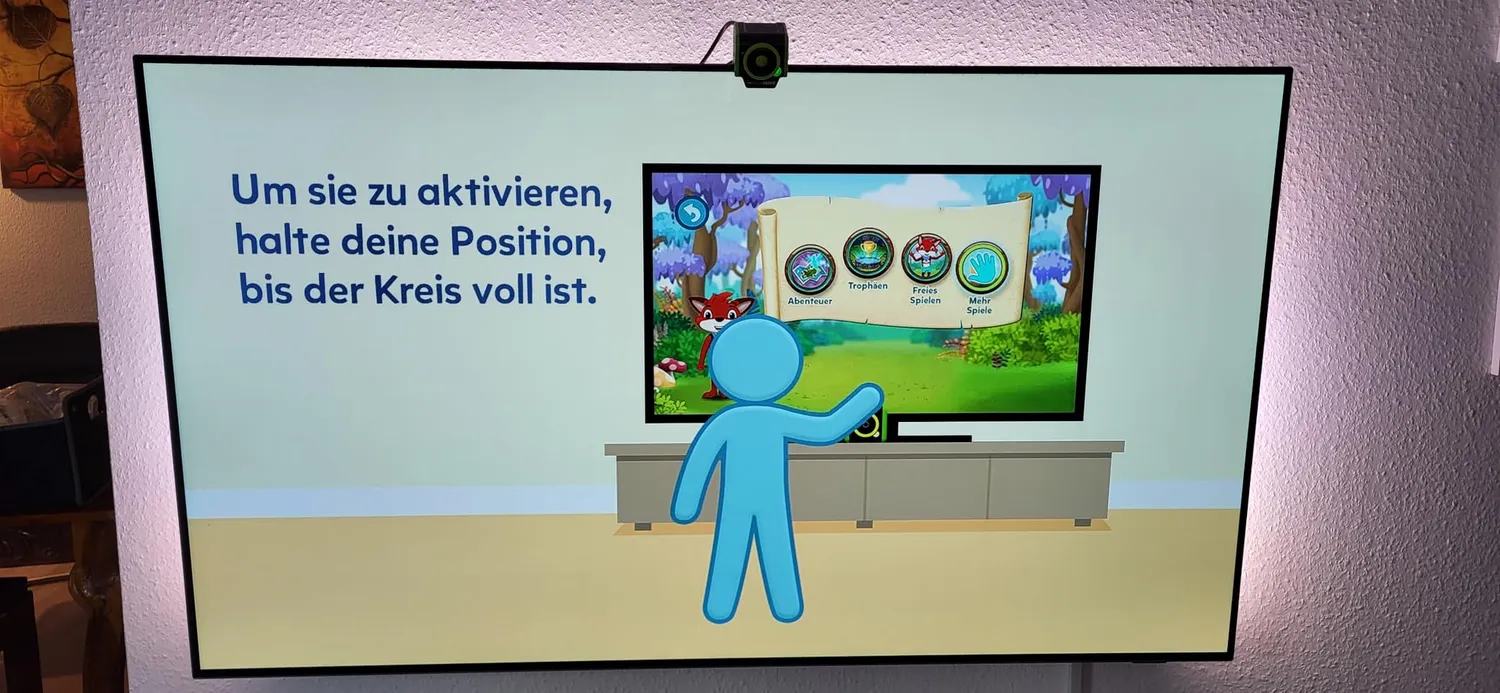 VTech LeapMove Spielkonsole Bewegungsspiele ab 4 Jahren