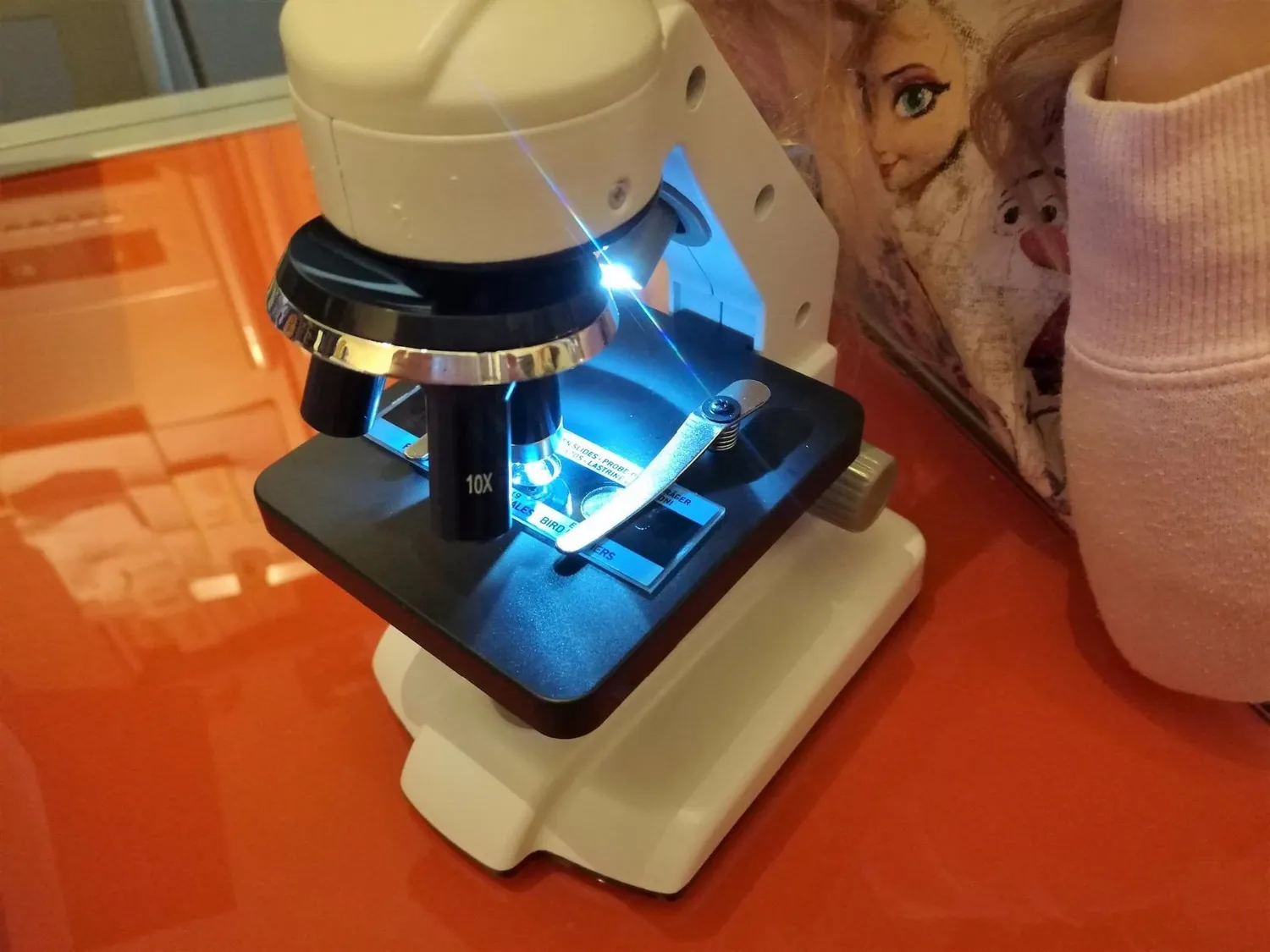 Buki MR600 Mikroskop 50 Experimente mit Glaslinsen LED