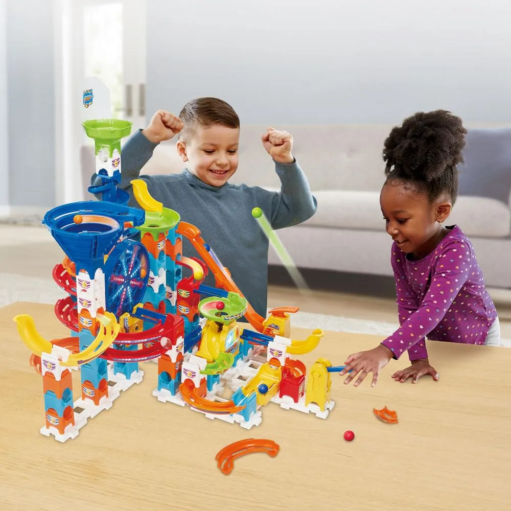 VTech Marble Rush Ultimate Set XL200E Kugelbahn 127 Teile elektronisch