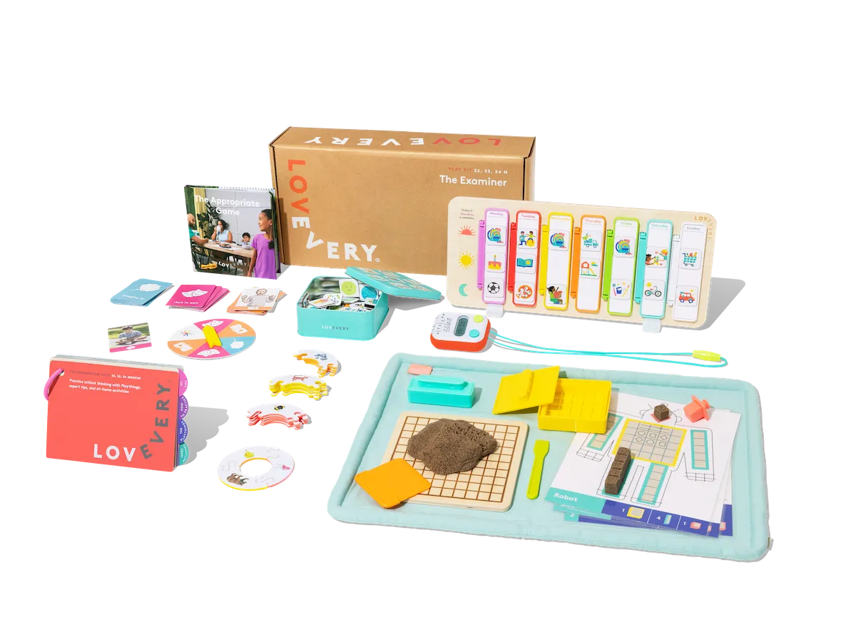 Lovevery The Examiner Play Kit Spielset ab 4 Jahren Logik