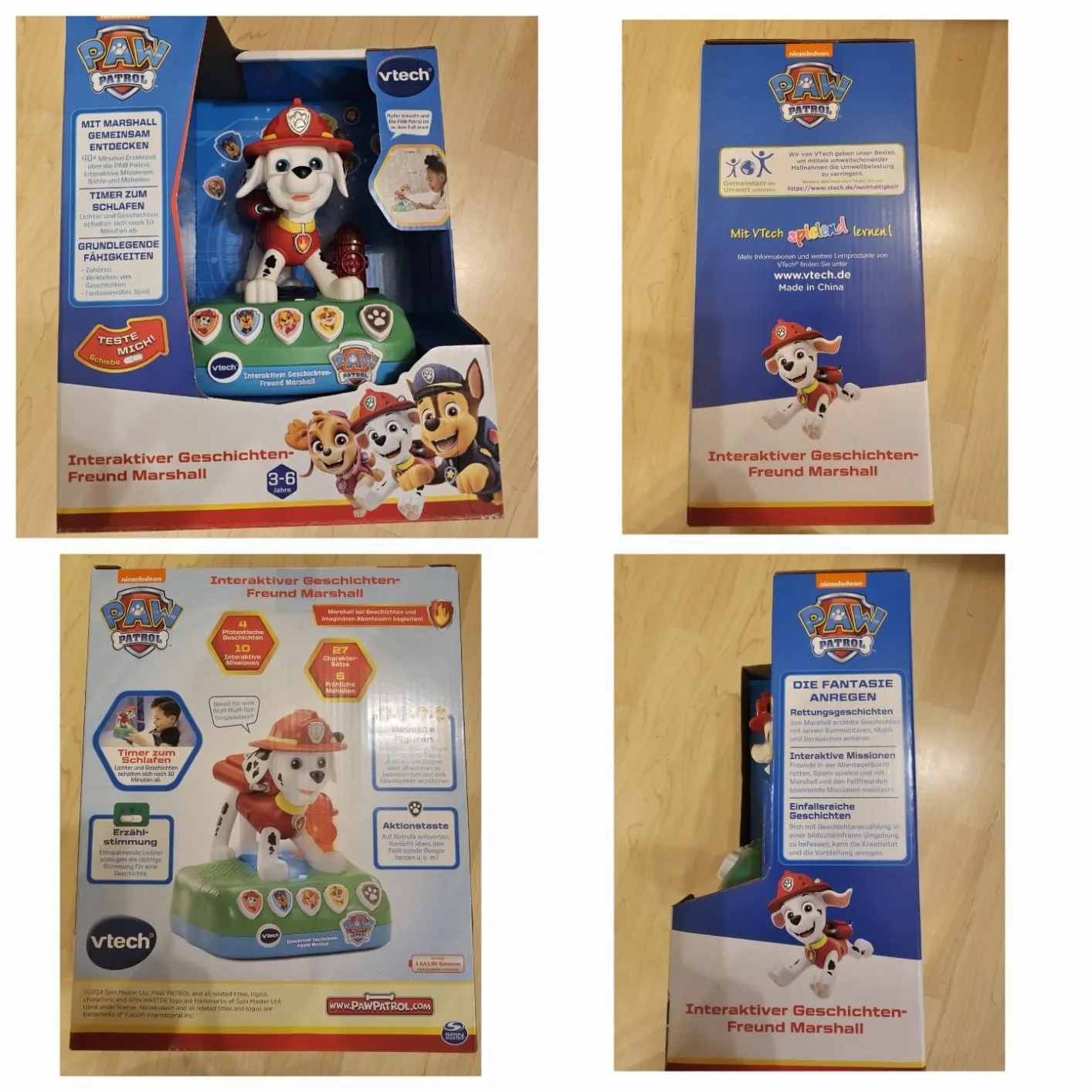 VTech PAW Patrol Marshall Geschichten-Freund Hörspiel 3-6 Jahre