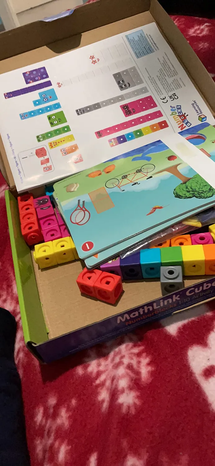 Learning Resources Numberblocks MathLink 1-10 Aktivitätsset Vorschule