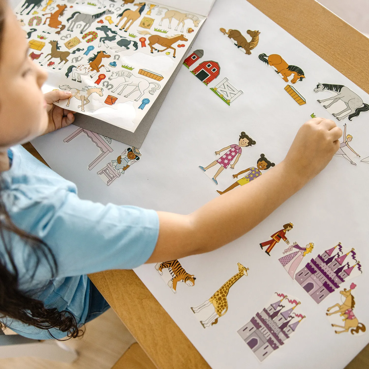 Melissa & Doug Princess Fairy Malblock Sticker Set 3-teilig