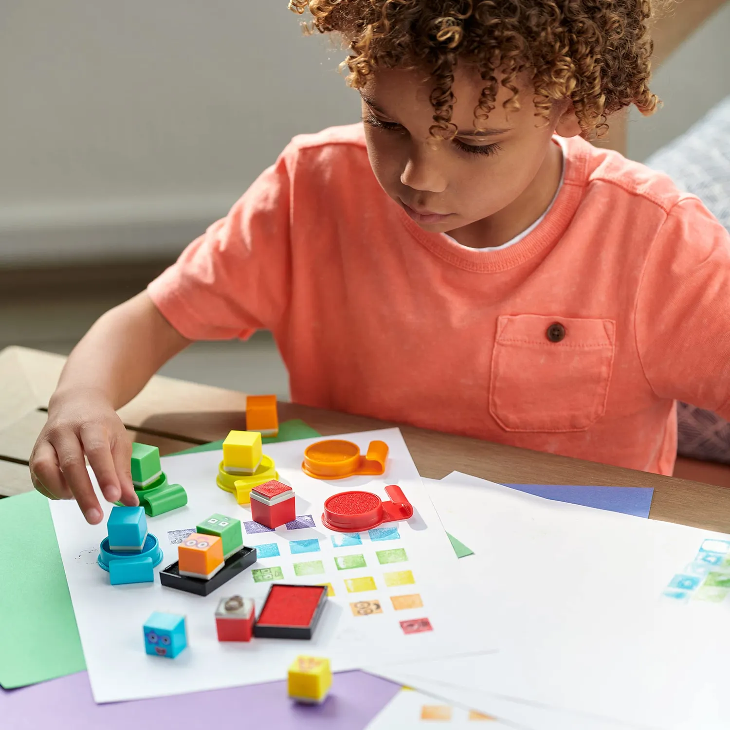 Learning Resources Numberblocks Stampoline Freizeitpark Stempelset