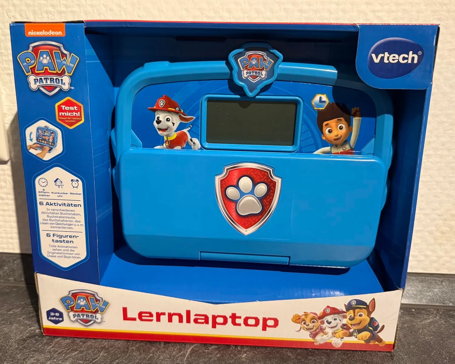 VTech PAW Patrol Lernlaptop Lerncomputer 3-6 Jahre QWERTZ