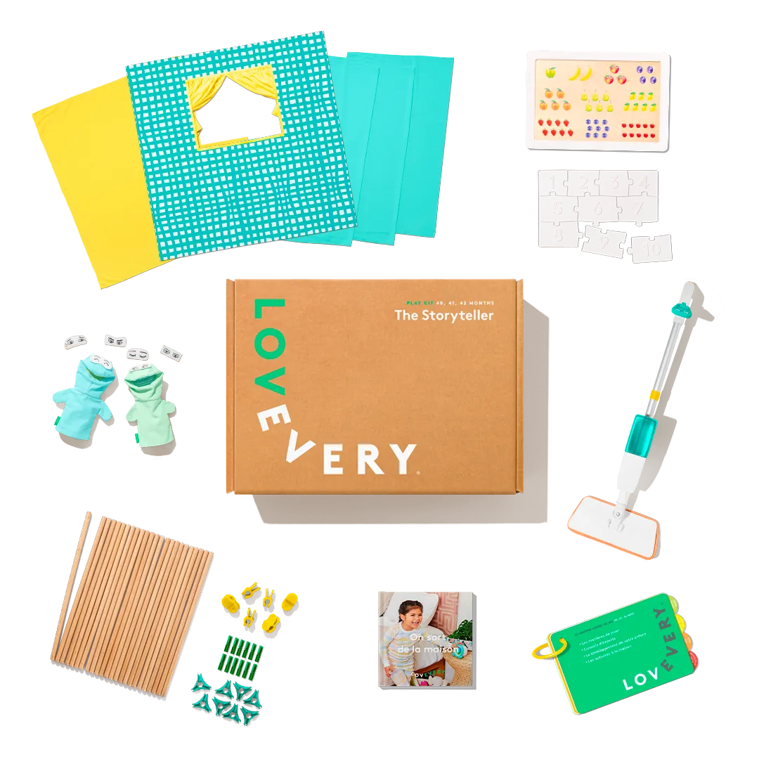 Lovevery Das Erzähler-Set Lernspielset Deutsch