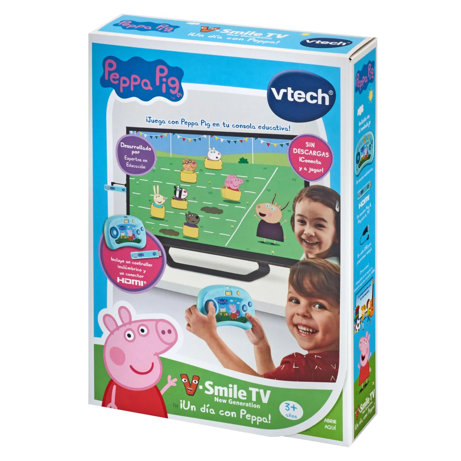 VTech V.Smile Peppa Wutz Lernkonsole TV HDMI spanisch