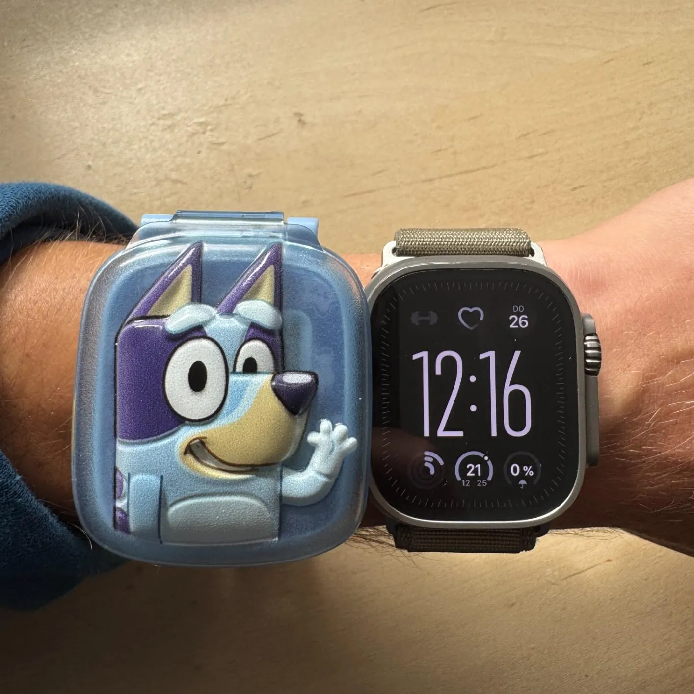 VTech Bluey Lernuhr Kinderuhr mit 4 Spielen 3-6 Jahre