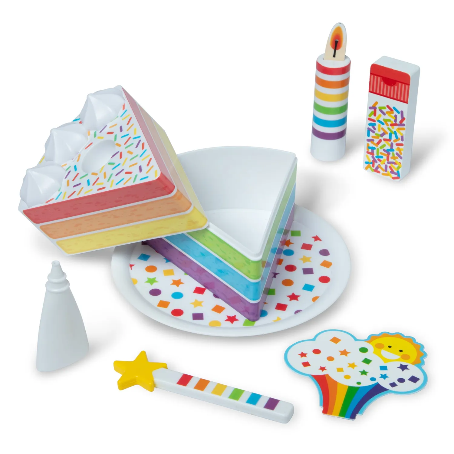 Melissa & Doug Birthday Surprise Tortenstück Box magnetisch