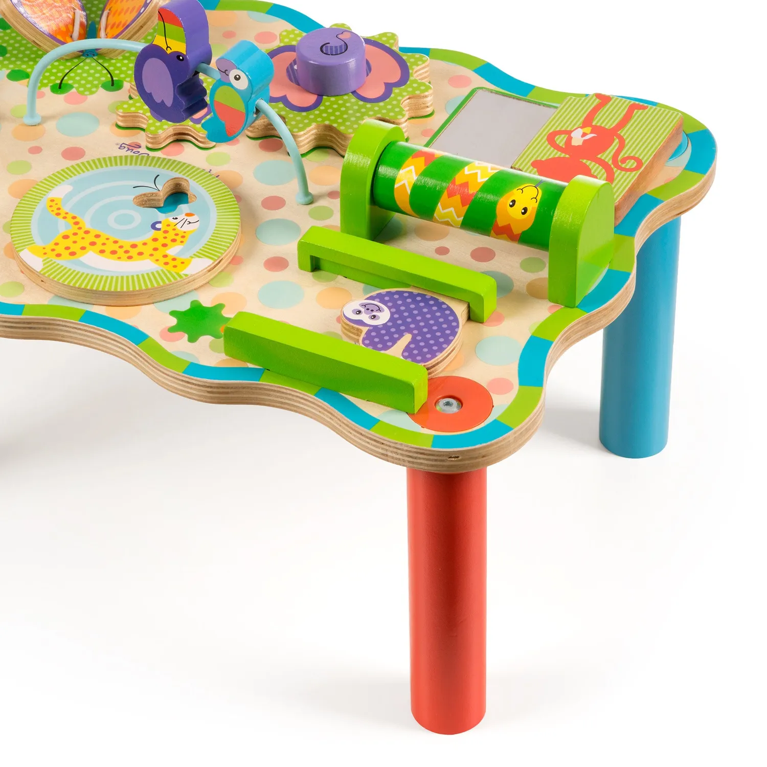 Melissa & Doug First Play Jungle Aktivitätstisch Holz