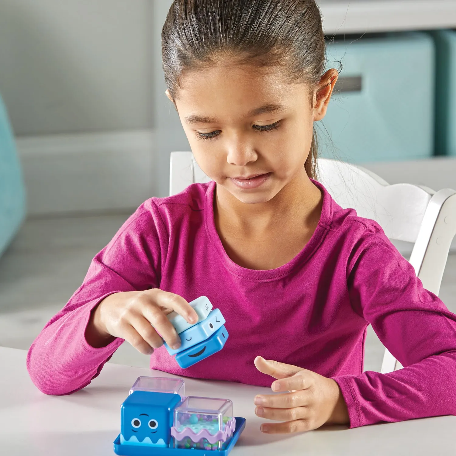 Learning Resources Cool Down Cubes Sensorik Fidgetspielzeug 4 Würfel